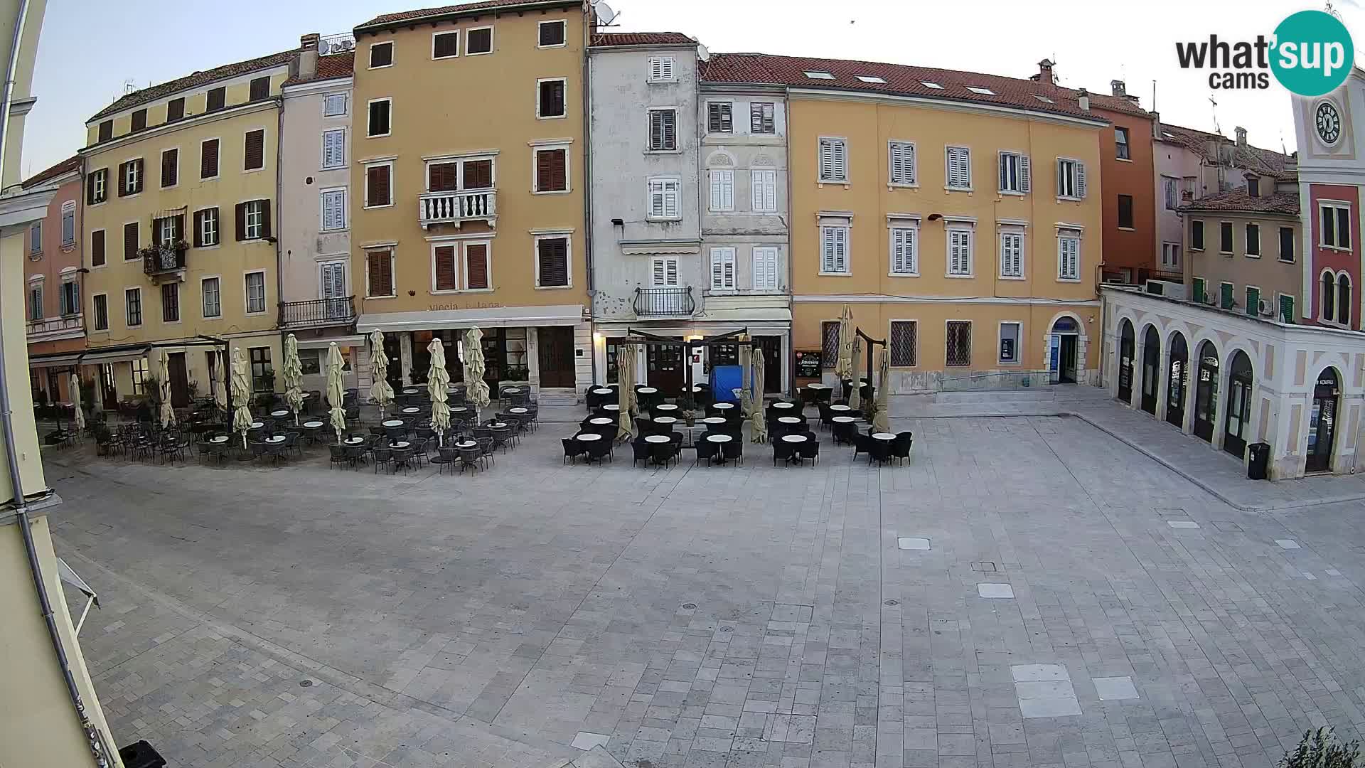 Webcam Rovinj Center – Plaza Principal