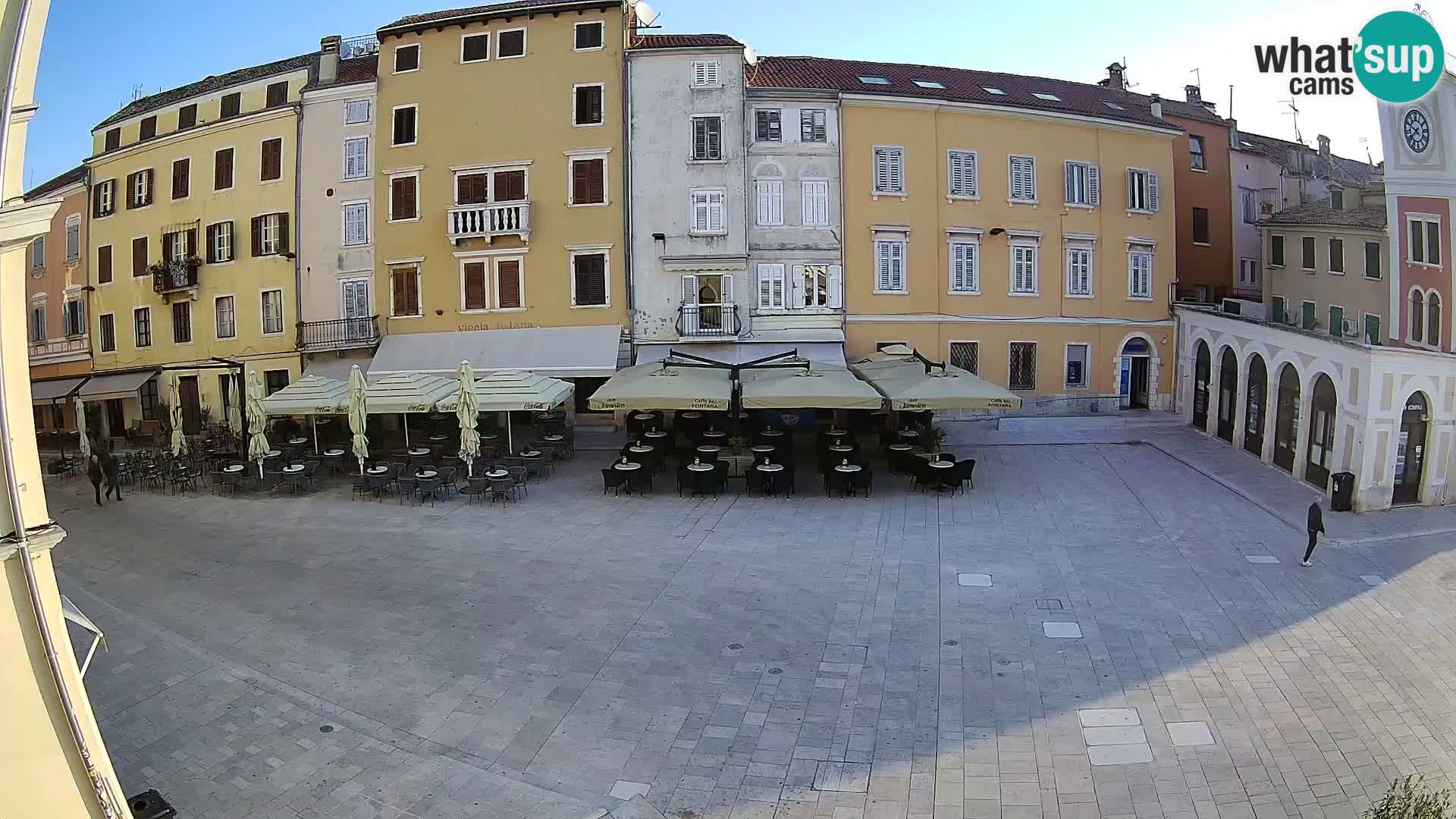 Webcam Rovinj Center – Plaza Principal