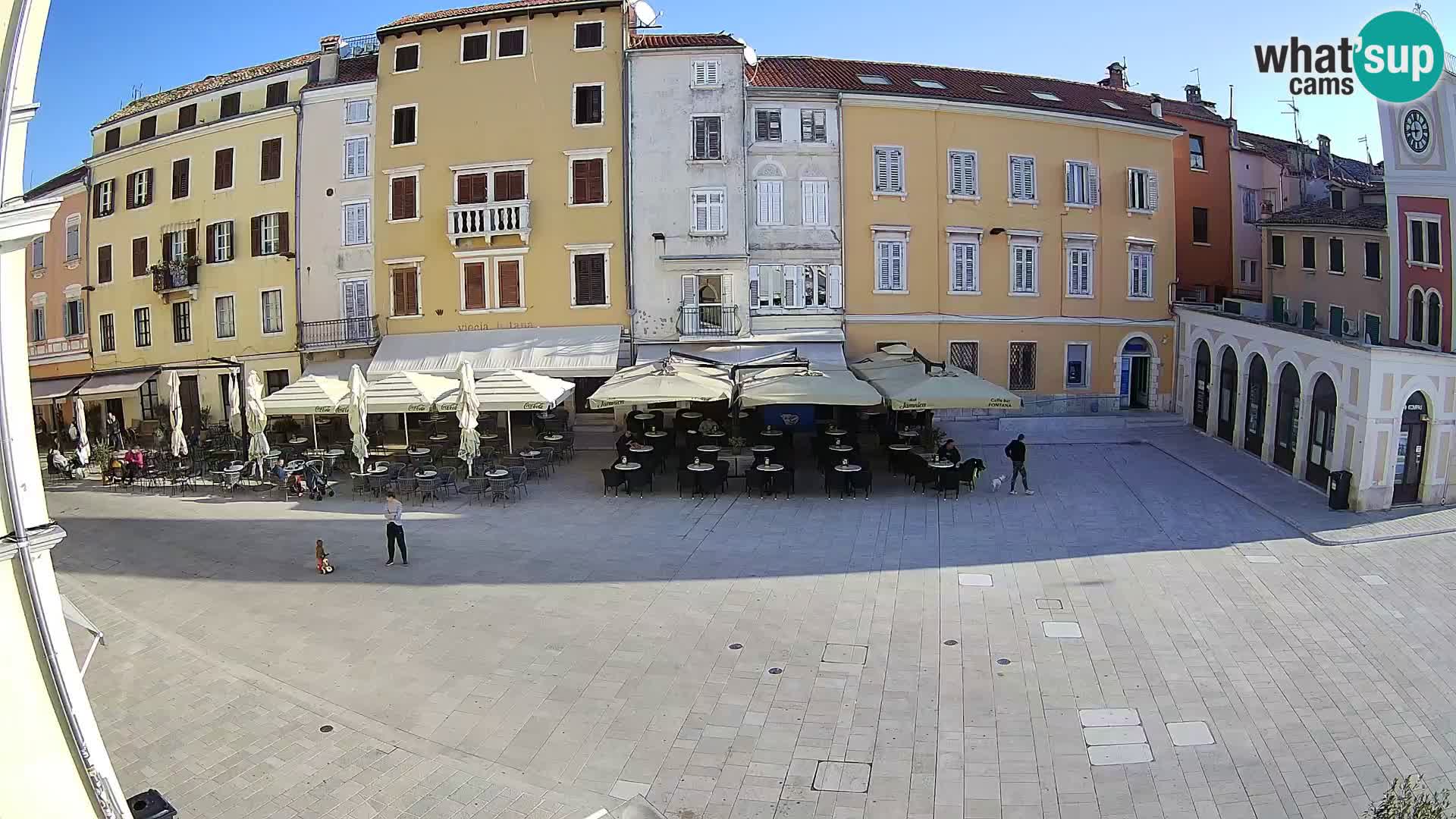 Webcam Rovinj Centar – glavni trg