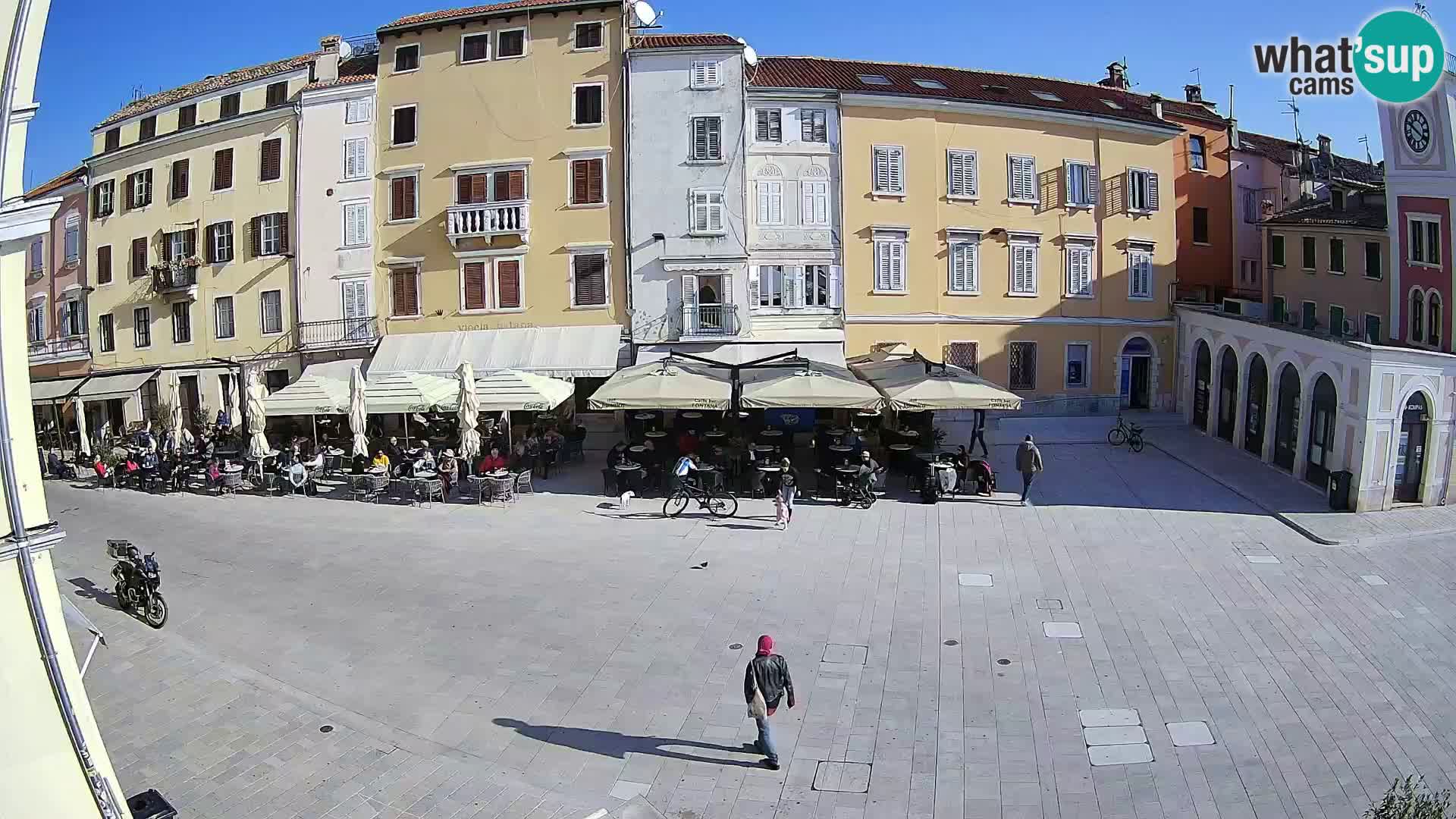 Spletna kamera Rovinj Center – Glavni trg