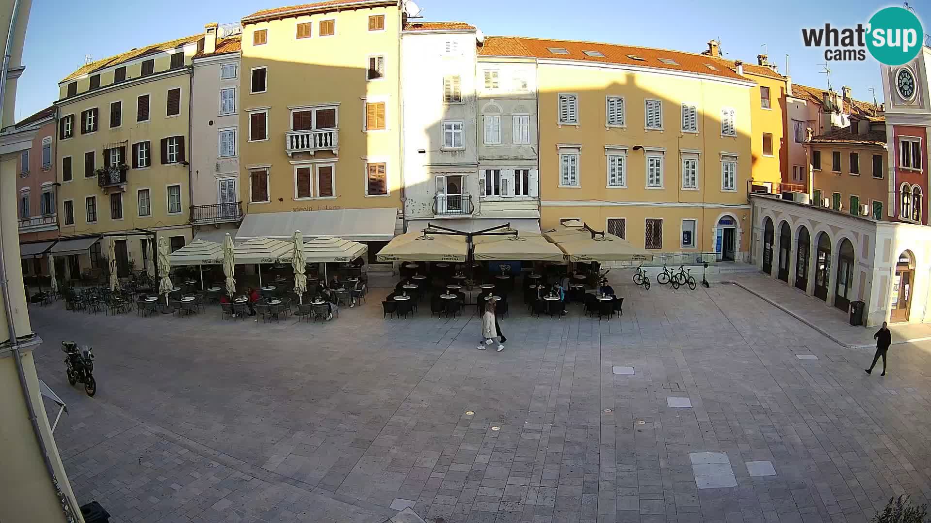 Webcam Rovinj Zentrum – Hauptplatz in Echtzeit