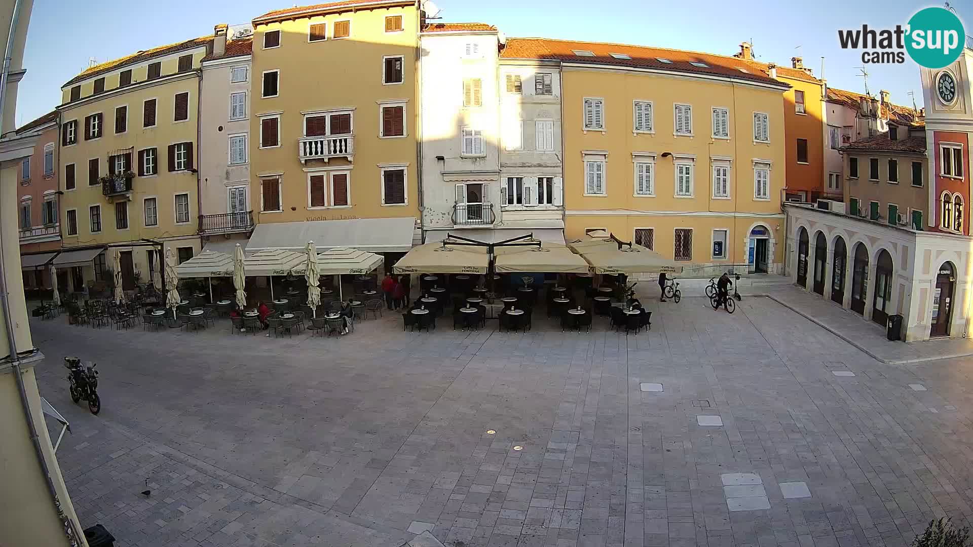 Spletna kamera Rovinj Center – Glavni trg
