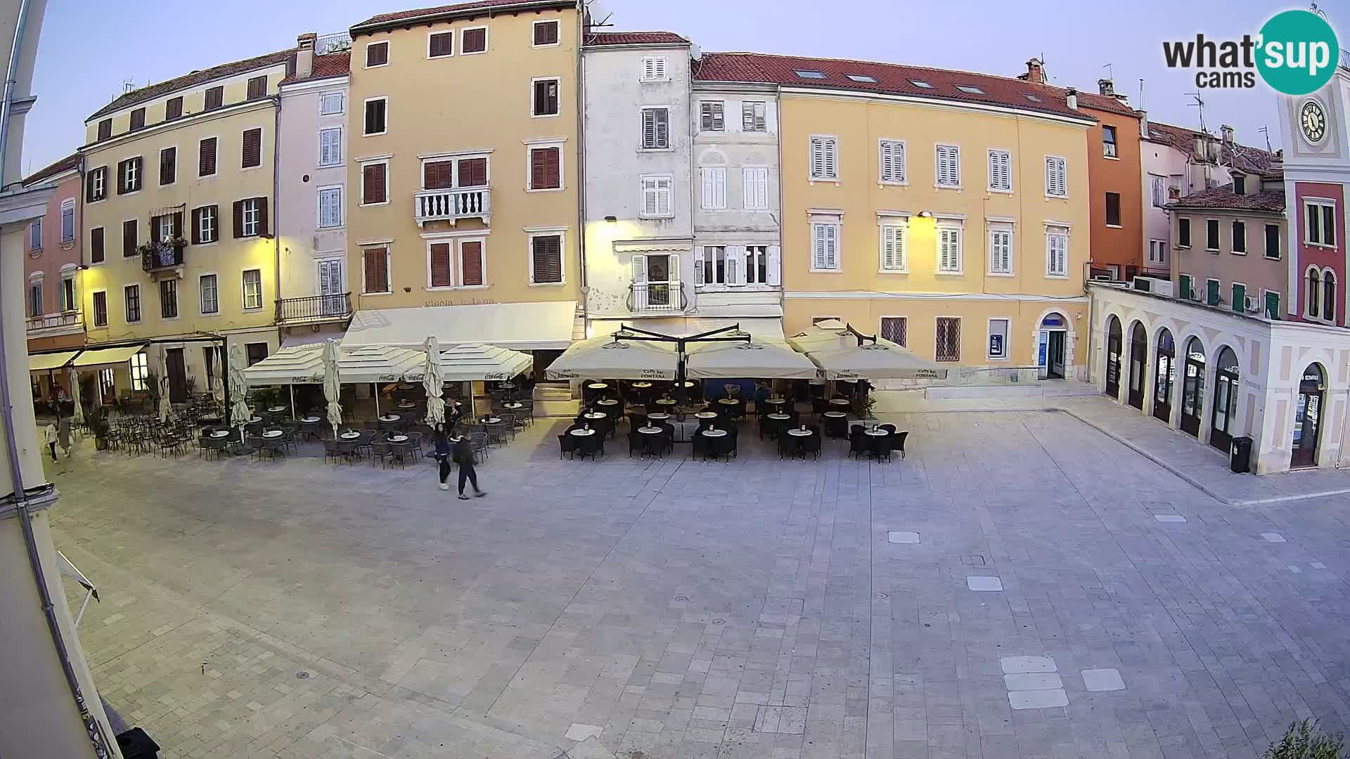 Webcam Rovinj Centre – Place Principale