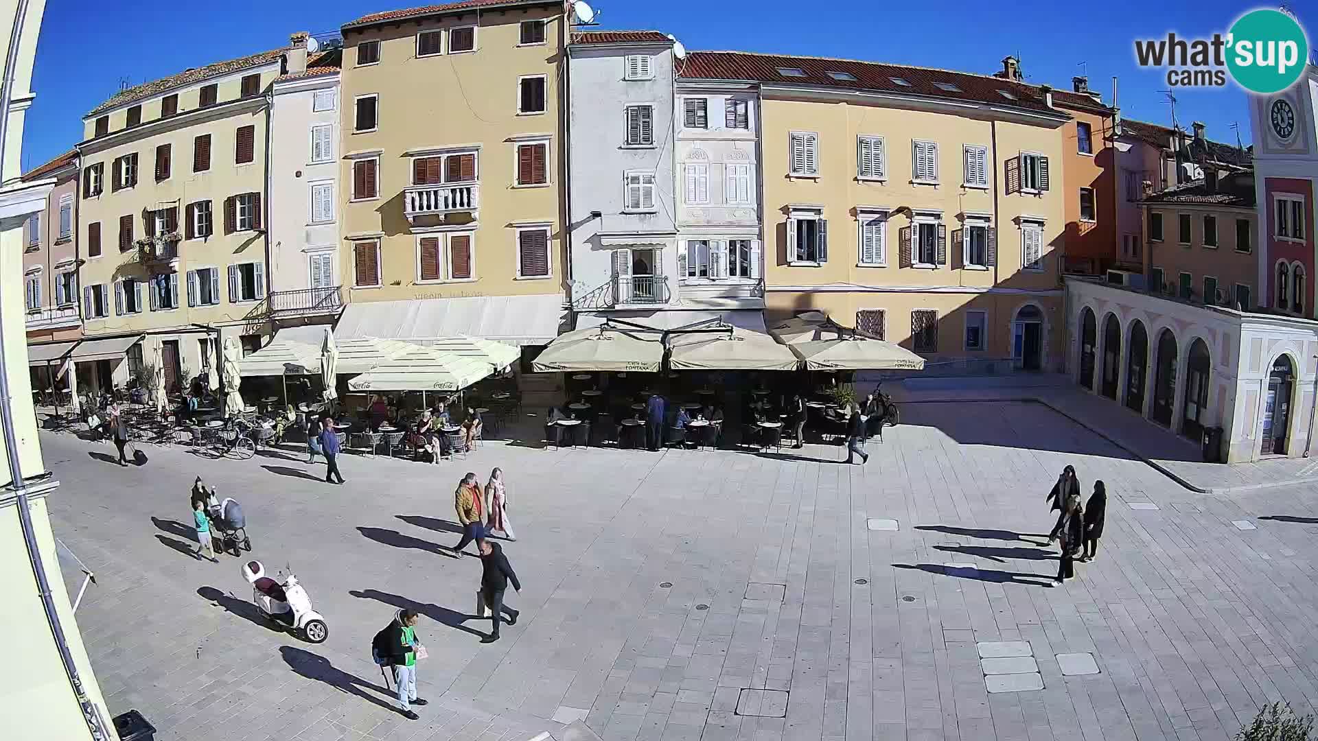Webcam Rovinj Centar – glavni trg