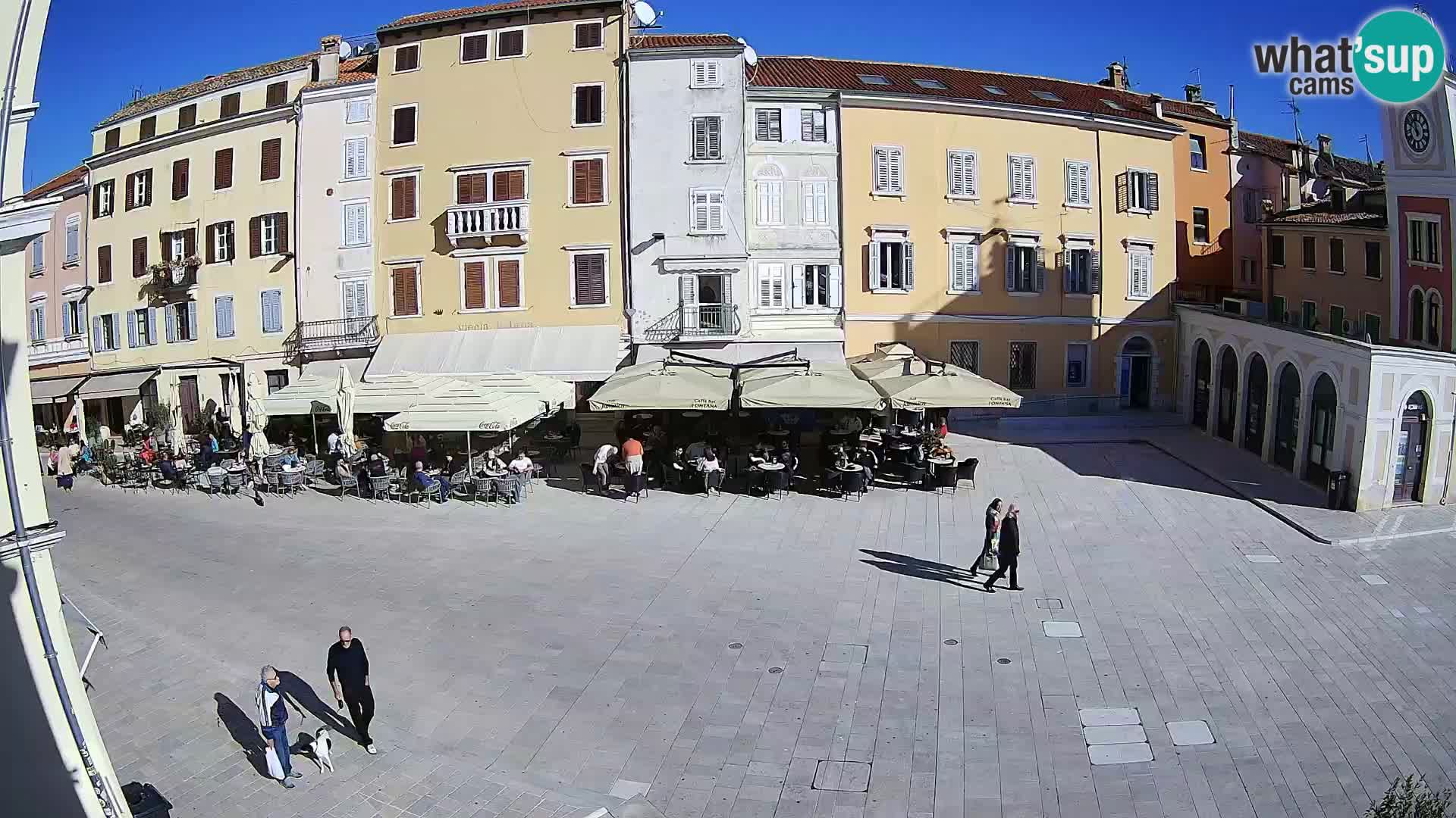 Rovinj Center Webcam – Main Square