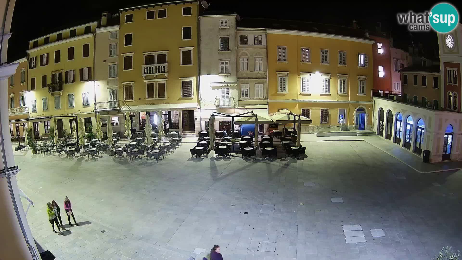 Webcam Rovinj Zentrum – Hauptplatz in Echtzeit