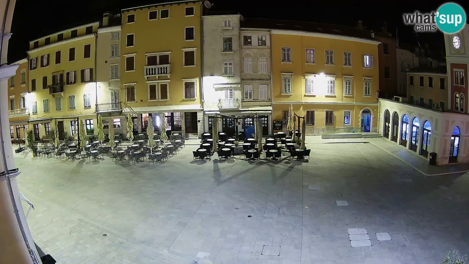 Webcam Rovinj Zentrum – Hauptplatz in Echtzeit