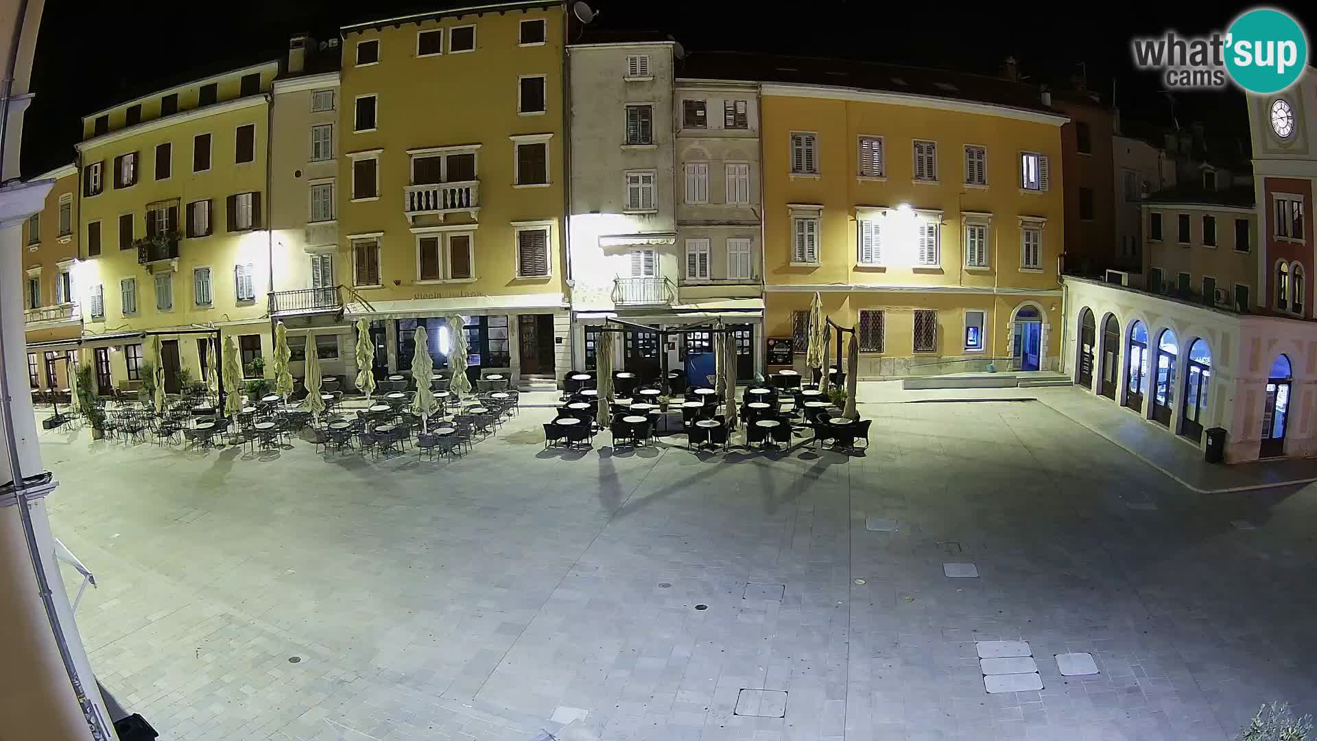 Webcam Rovinj Zentrum – Hauptplatz in Echtzeit