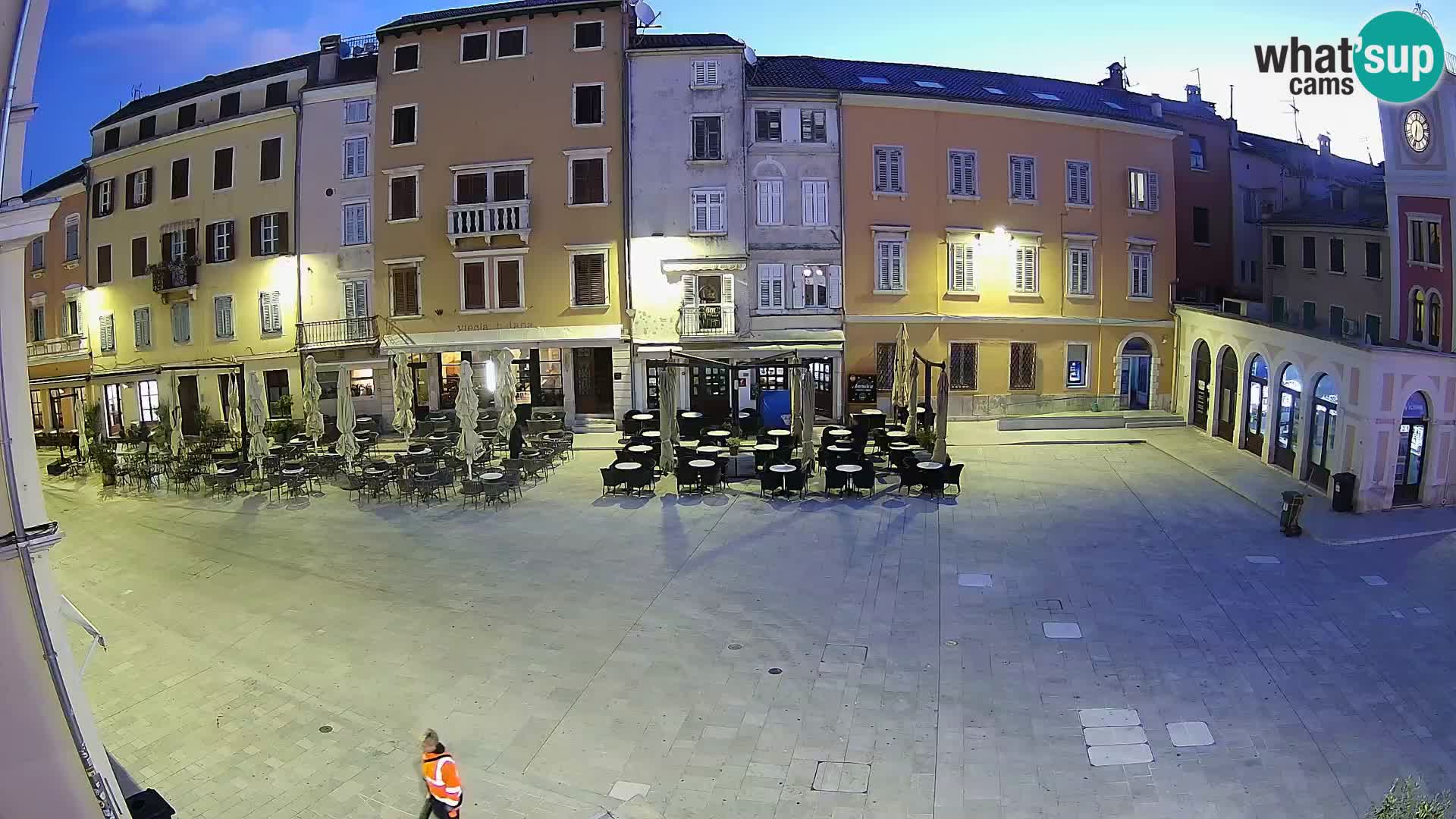 Webcam Rovinj Center – Plaza Principal