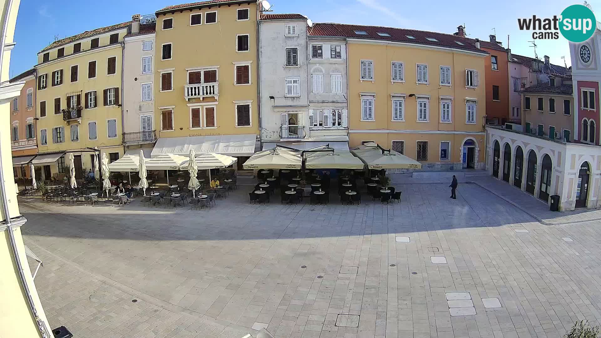 Webcam Rovinj Center – Plaza Principal