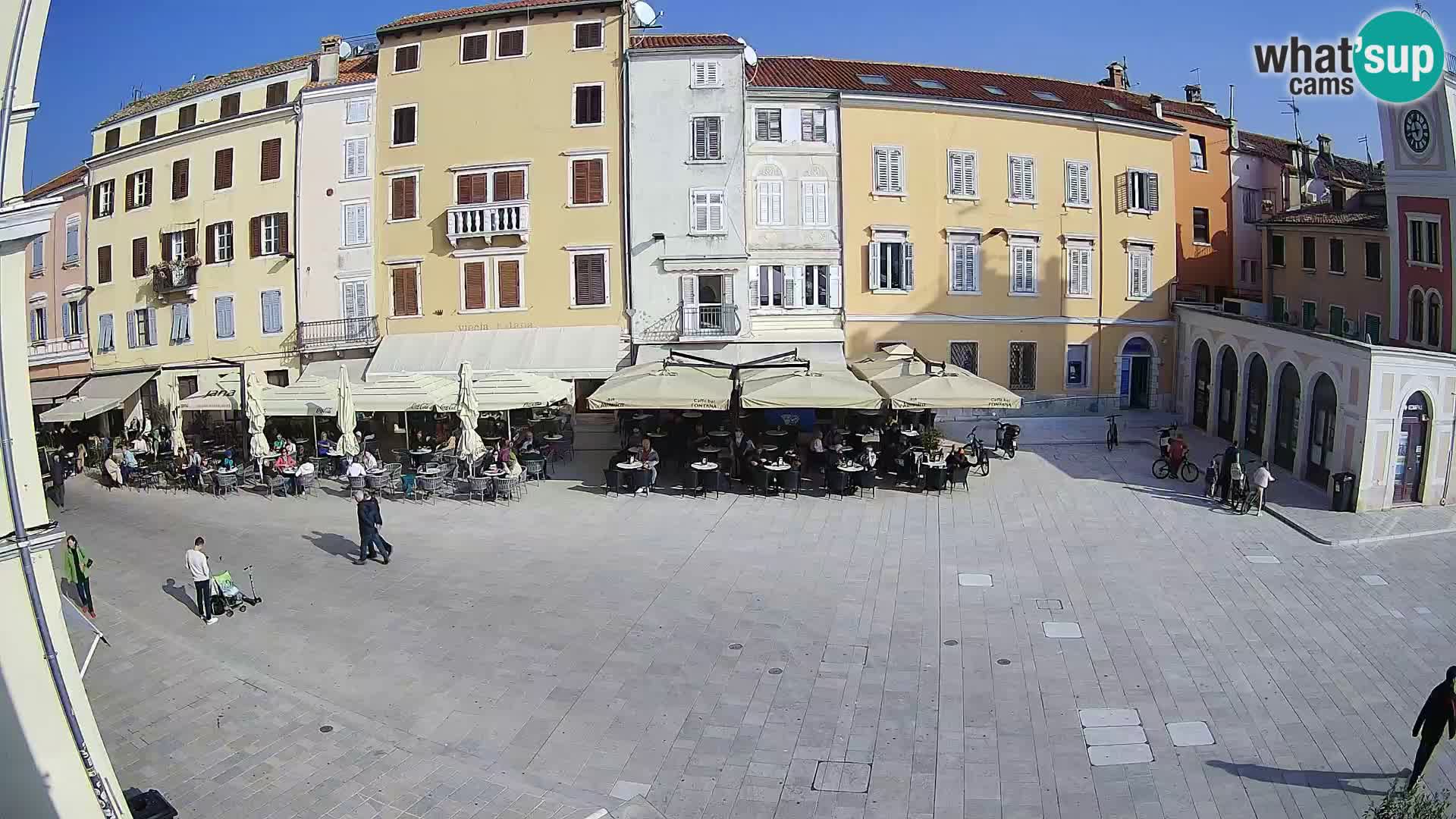 Rovinj Center Webcam – Main Square