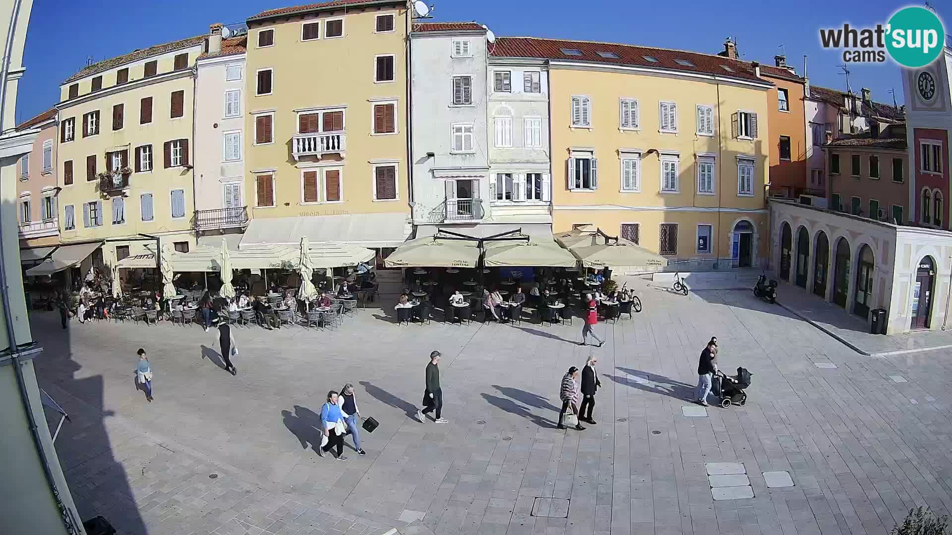 Webcam Rovinj Centar – glavni trg