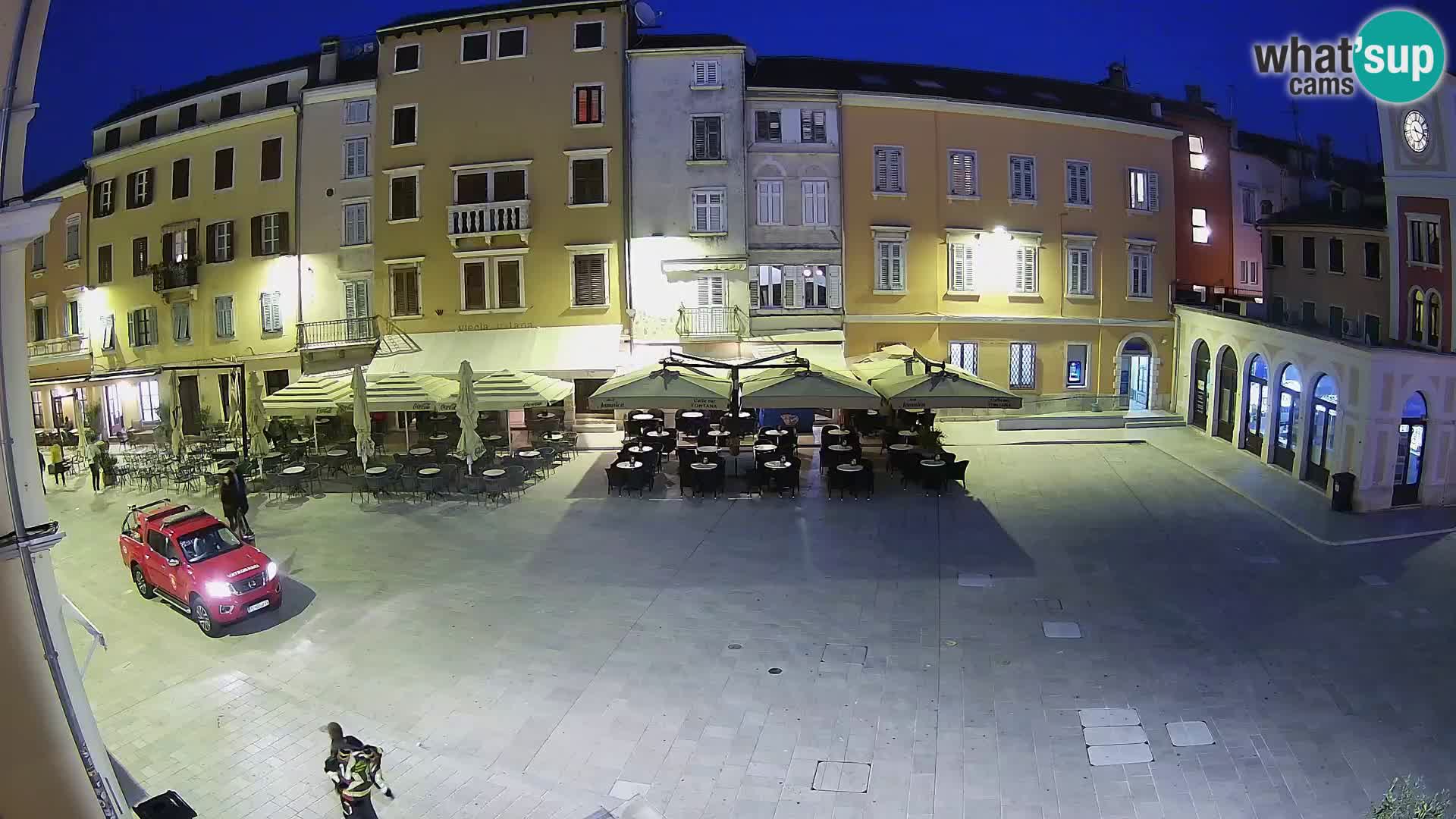Webcam Rovinj Center – Plaza Principal