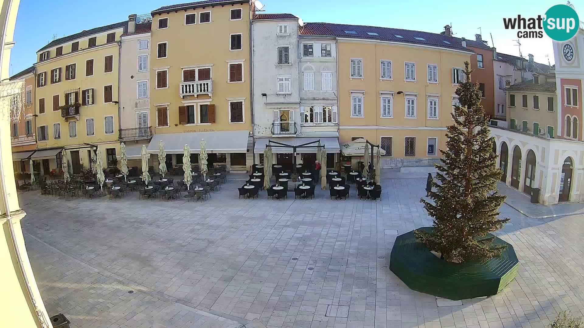 Webcam Rovinj Center – Plaza Principal