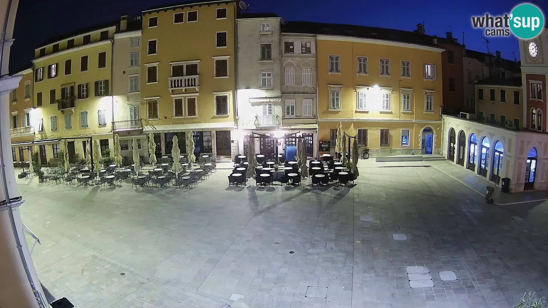 Webcam Rovinj Center – Plaza Principal