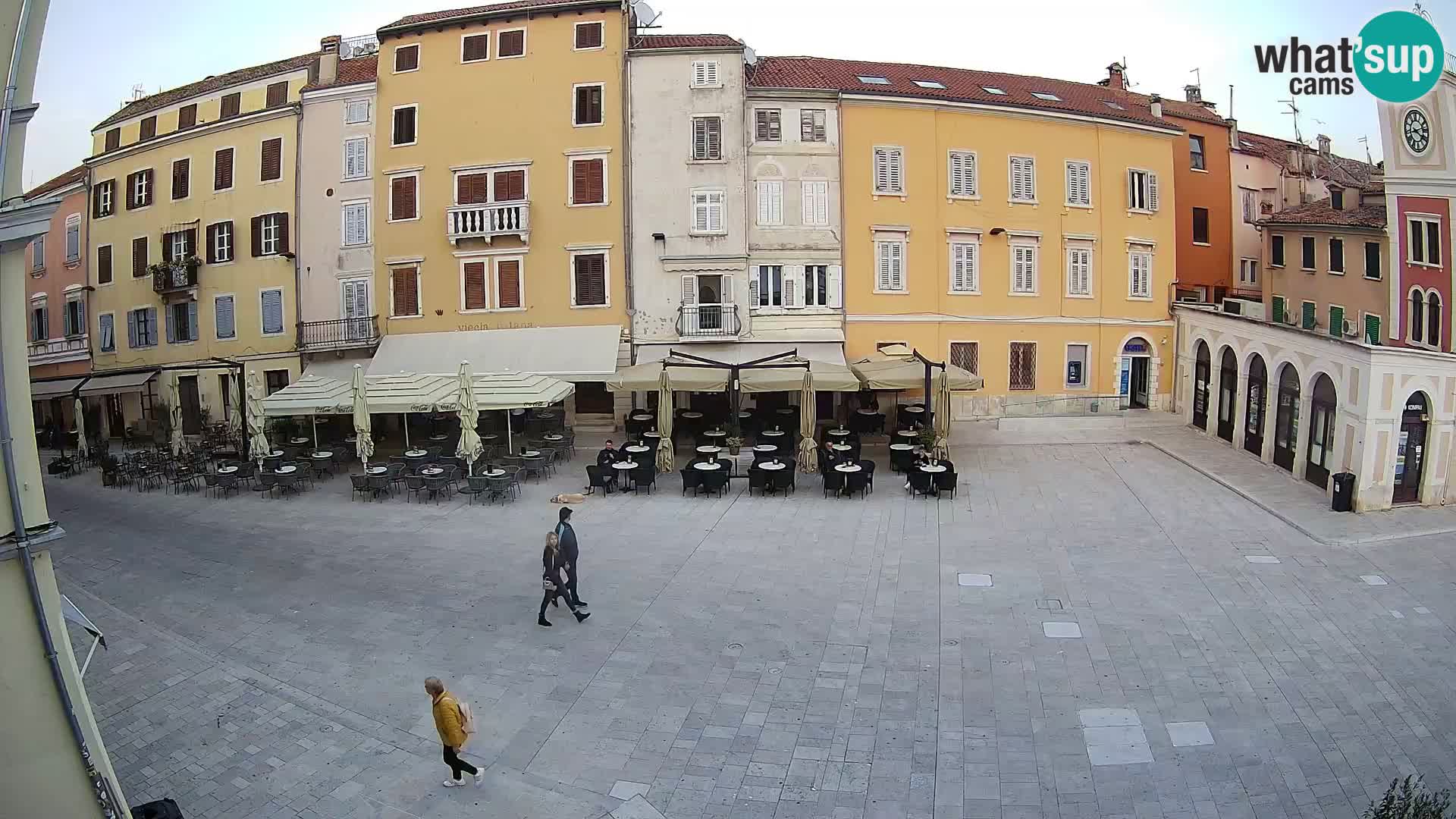 Webcam Rovinj Center – Plaza Principal