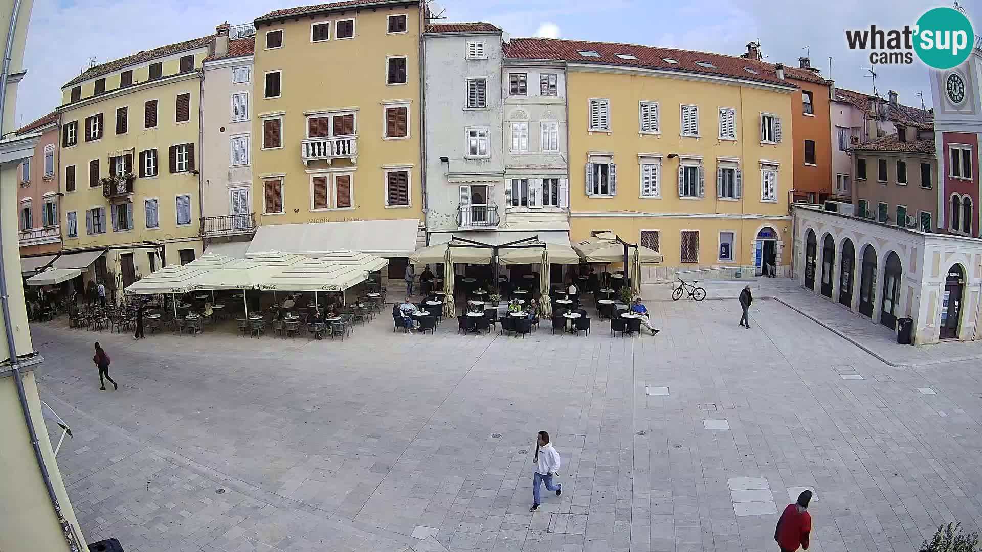 Spletna kamera Rovinj Center – Glavni trg