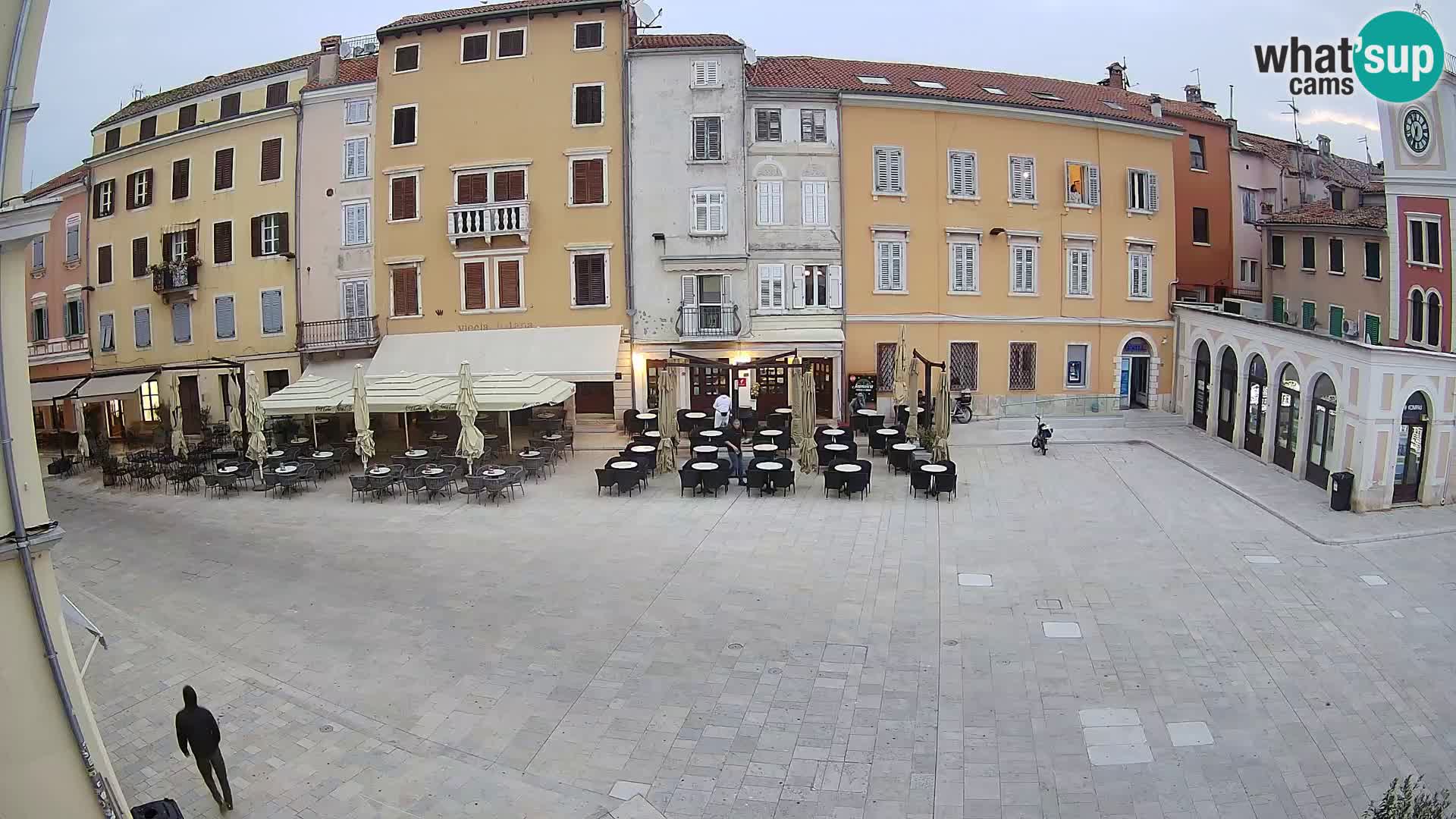Webcam Rovinj Center – Plaza Principal