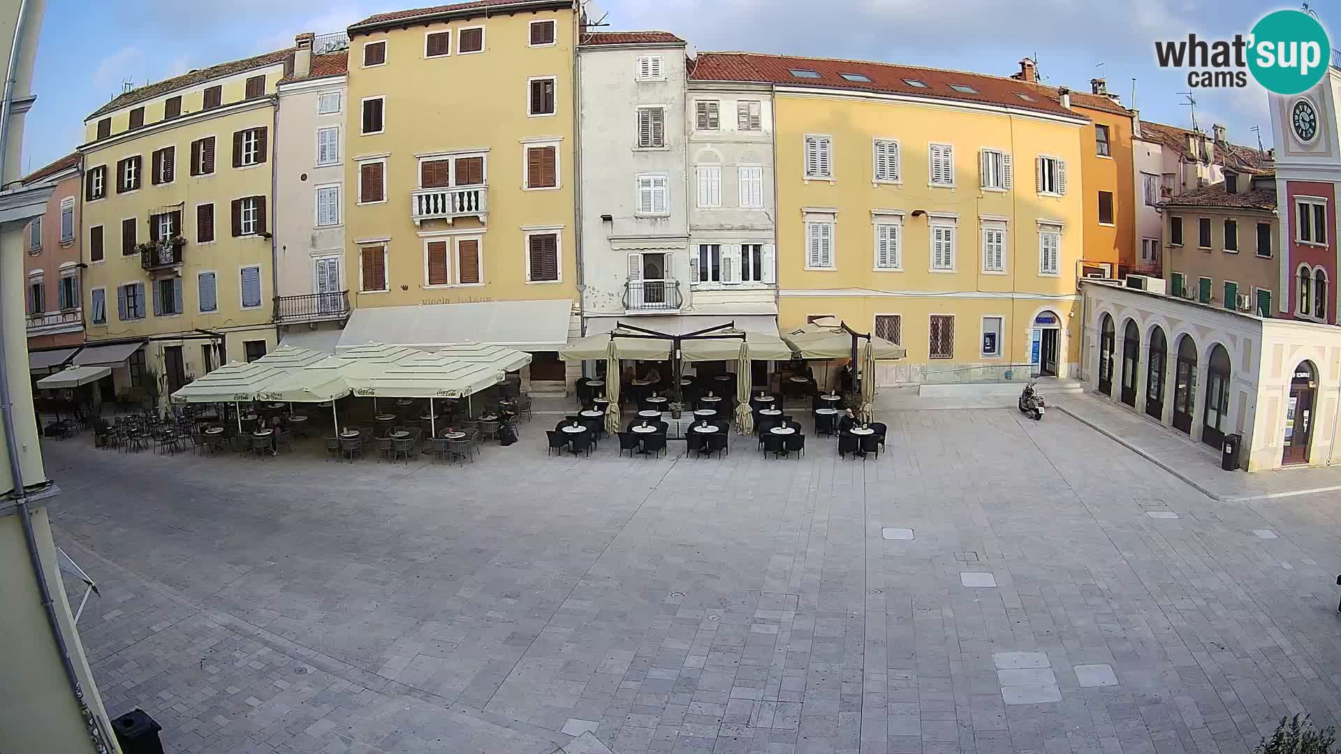Webcam Rovinj Center – Plaza Principal
