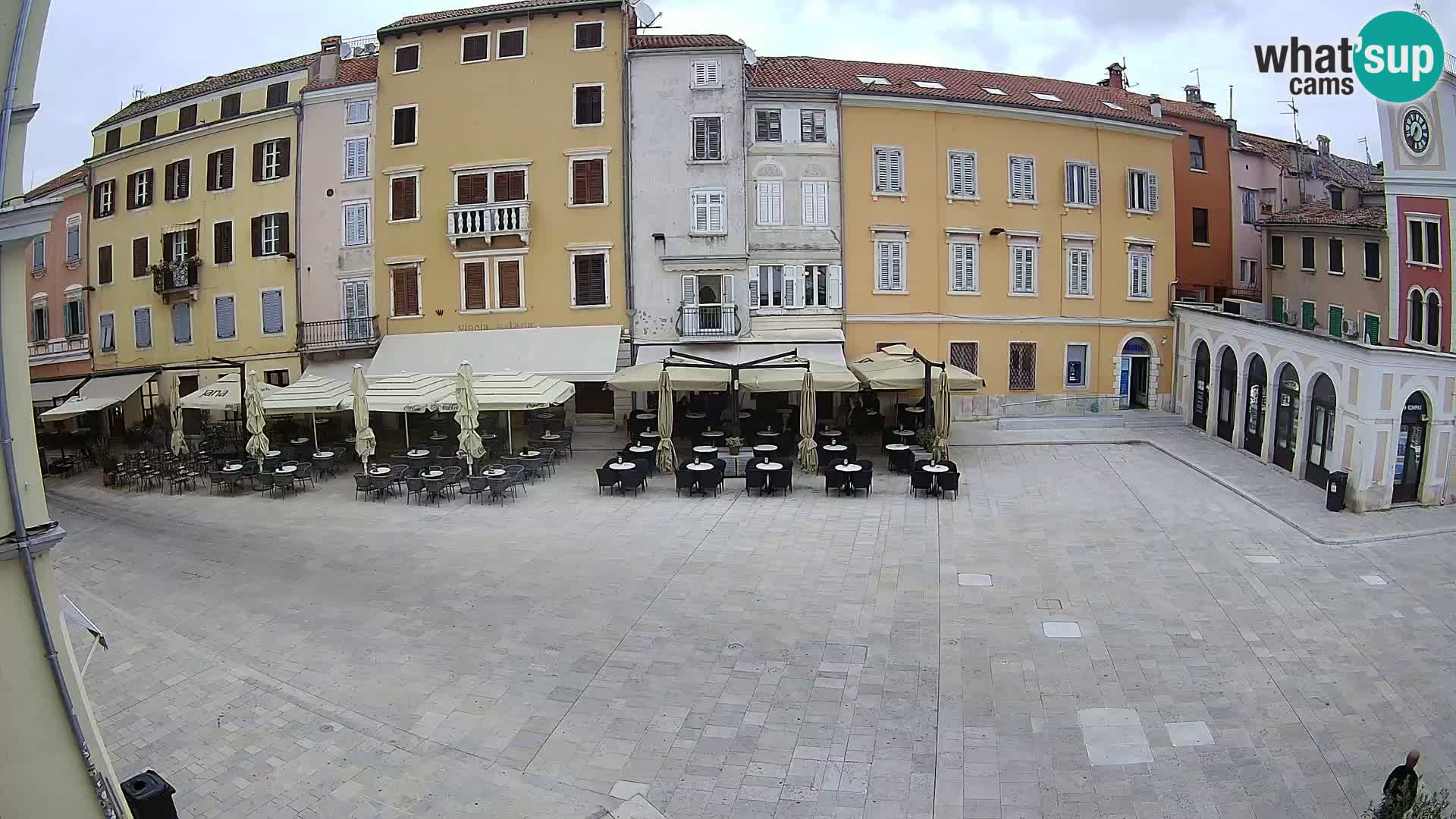 Webcam Rovinj Center – Plaza Principal
