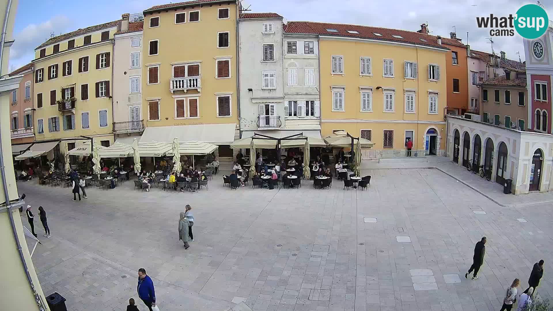 Webcam Rovinj Centre – Place Principale