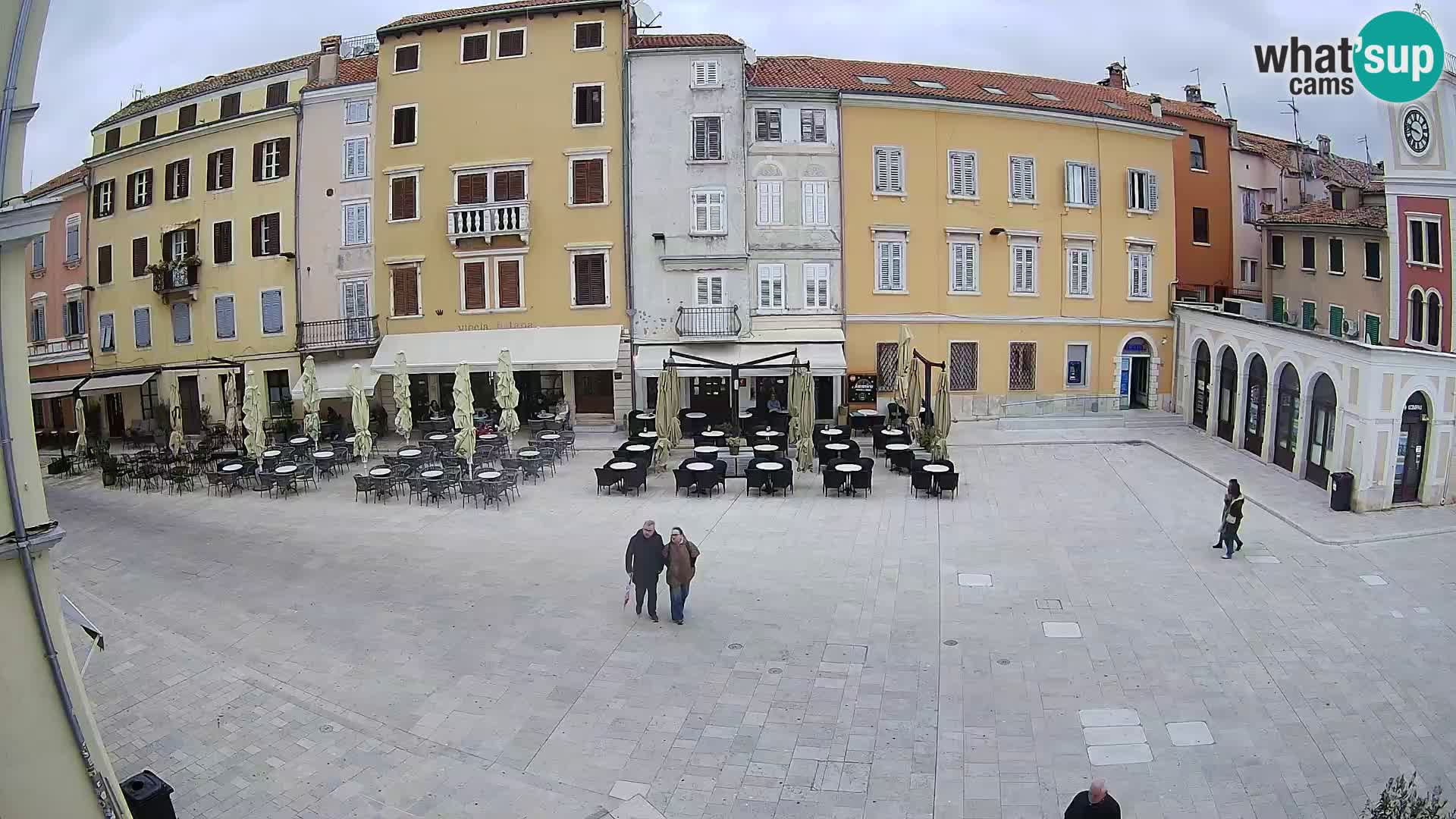 Rovinj Center Webcam – Main Square