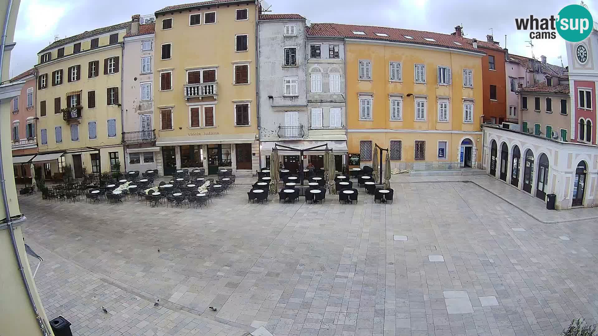 Webcam Rovigno Centro – Piazza Centrale