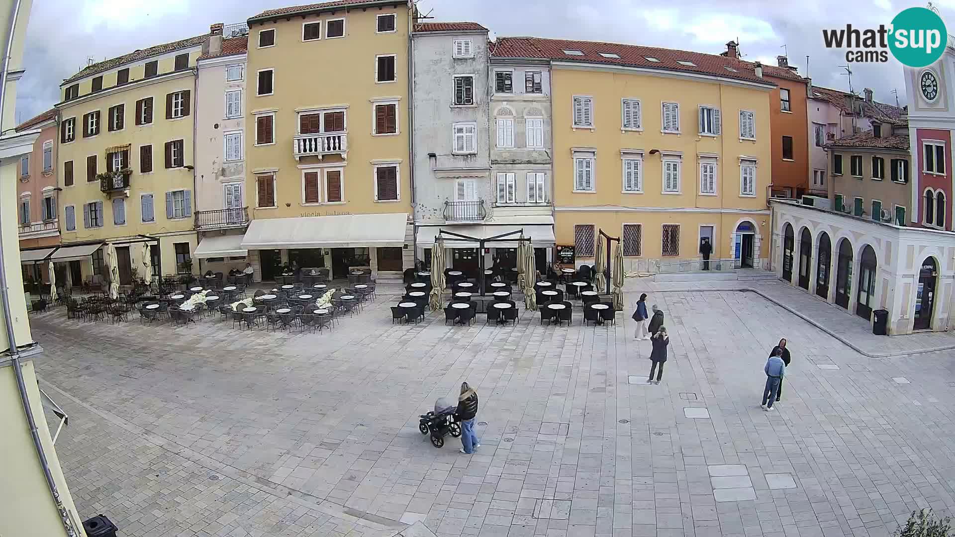 Webcam Rovigno Centro – Piazza Centrale