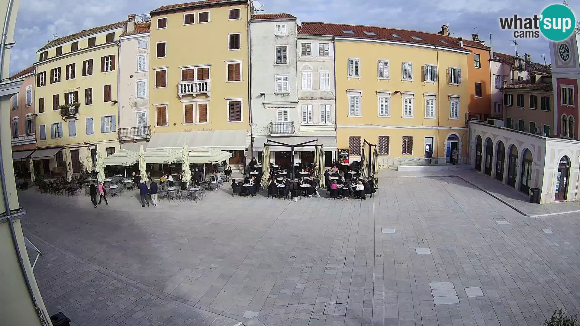 Webcam Rovinj Center – Plaza Principal