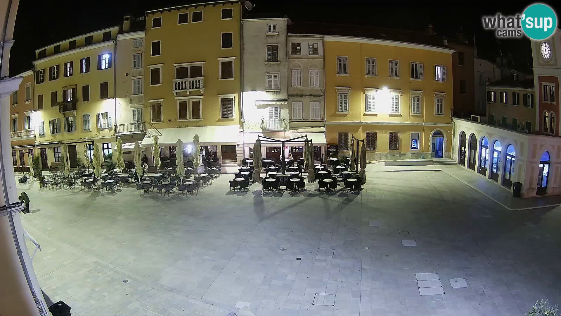 Webcam Rovinj Zentrum – Hauptplatz in Echtzeit