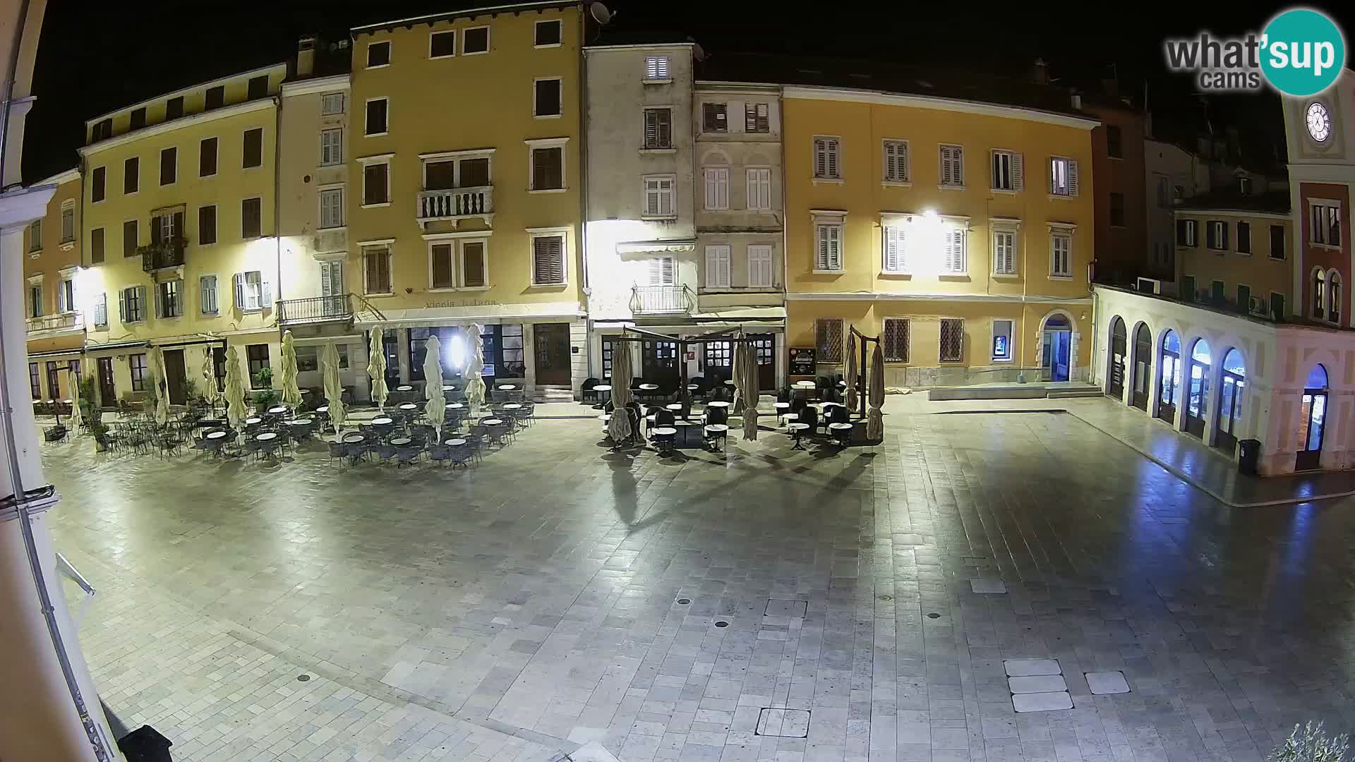 Webcam Rovinj Center – Plaza Principal