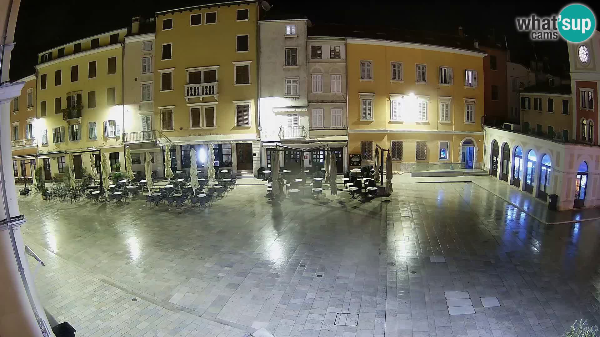 Webcam Rovinj Zentrum – Hauptplatz in Echtzeit