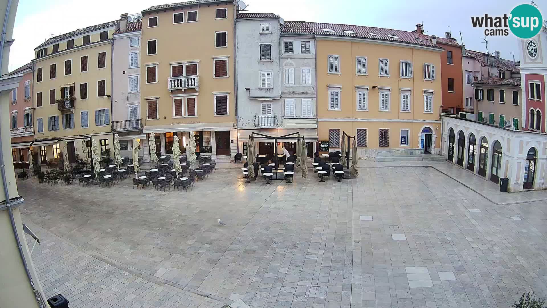 Rovinj Center Webcam – Main Square