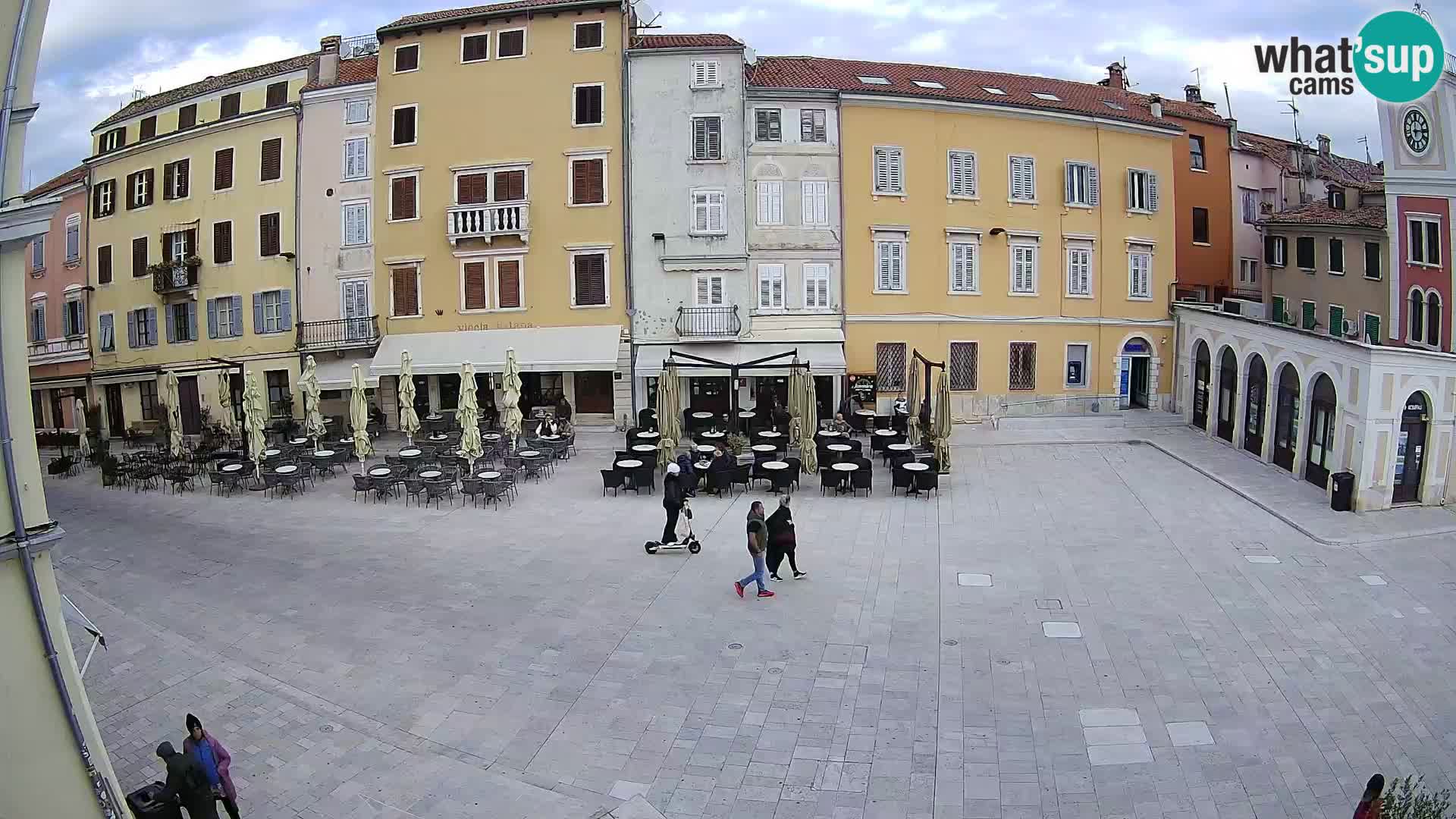 Webcam Rovinj Center – Plaza Principal