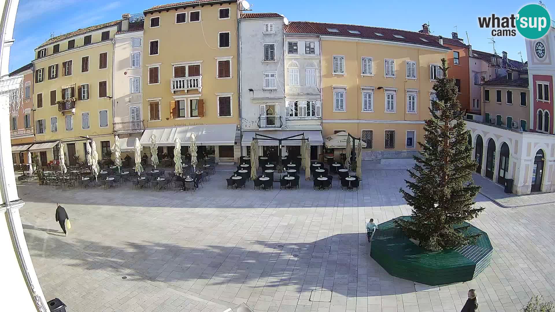 Webcam Rovinj Center – Plaza Principal