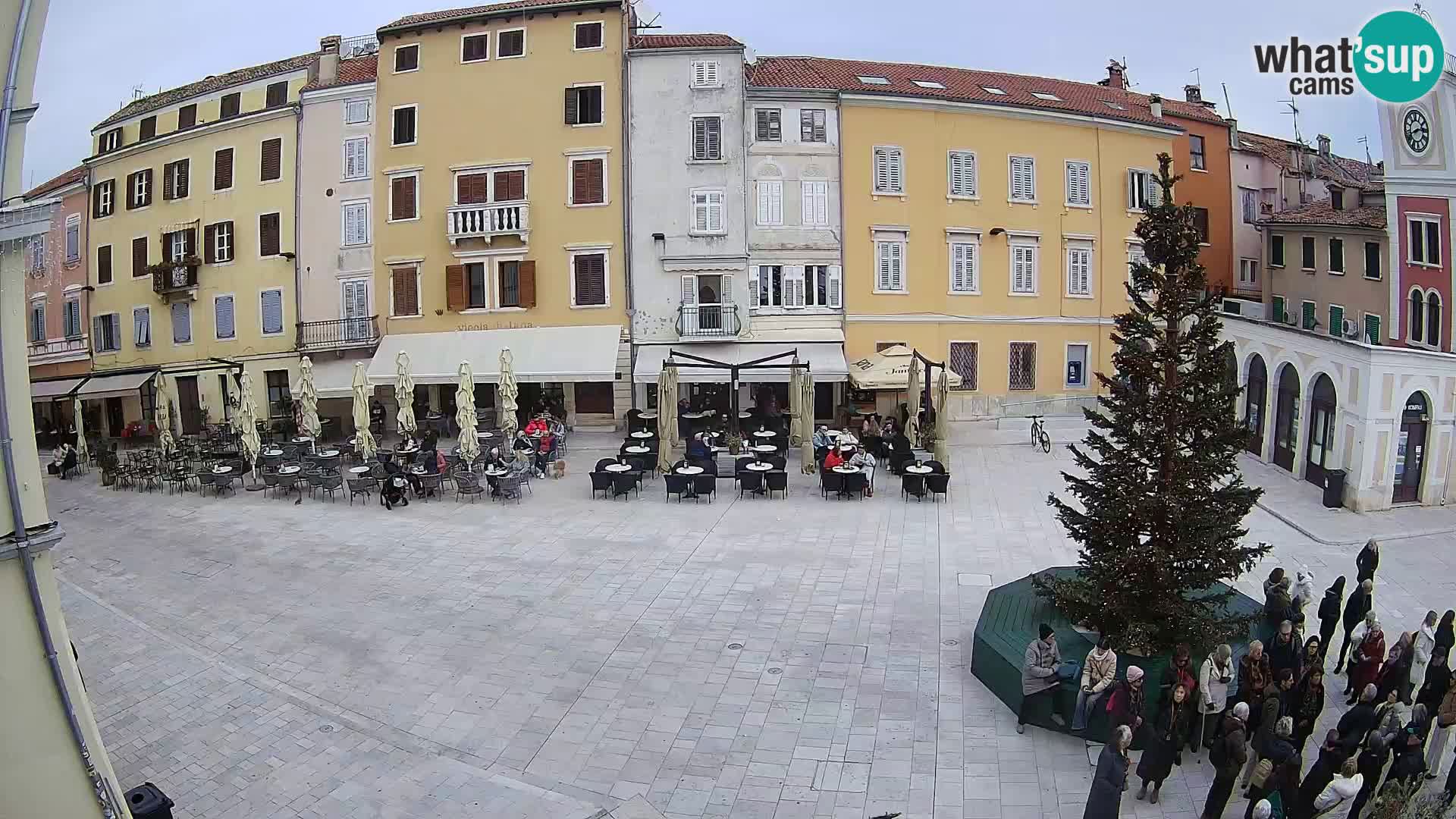 Rovinj Center Webcam – Main Square
