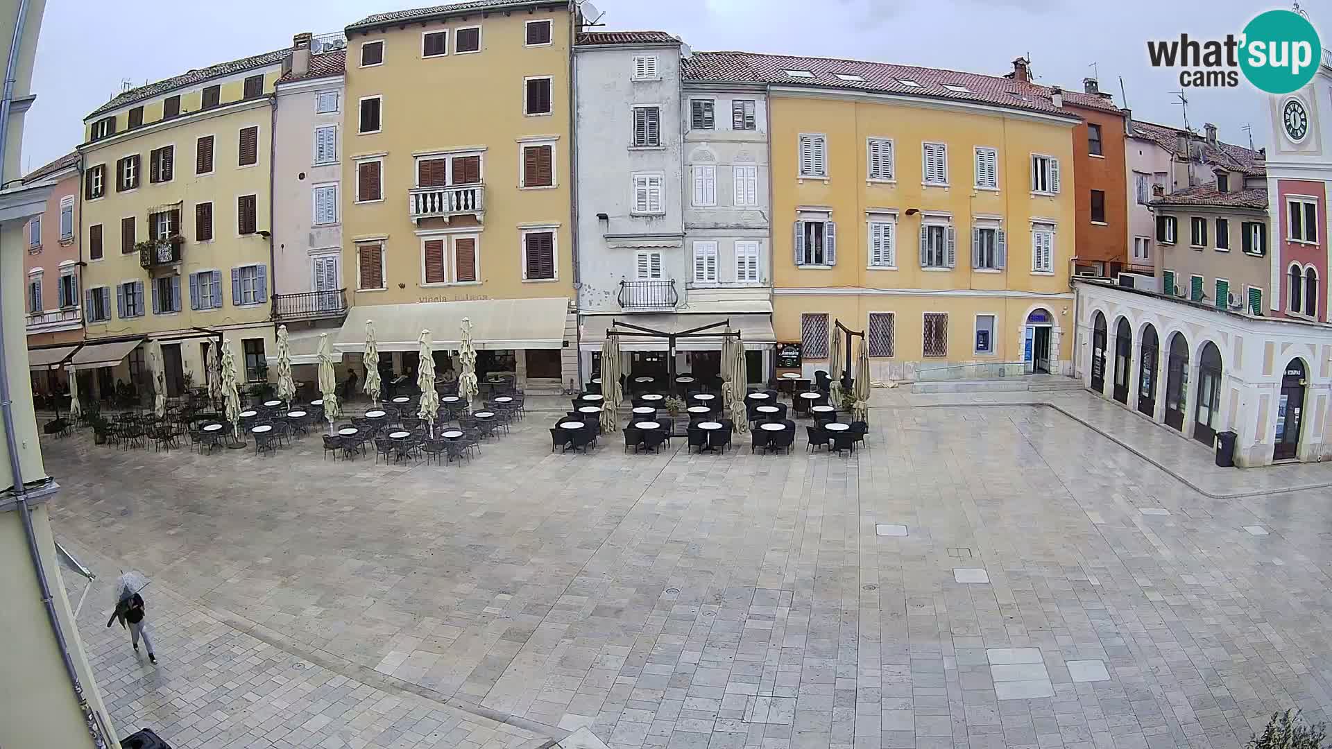 Webcam Rovinj Center – Plaza Principal