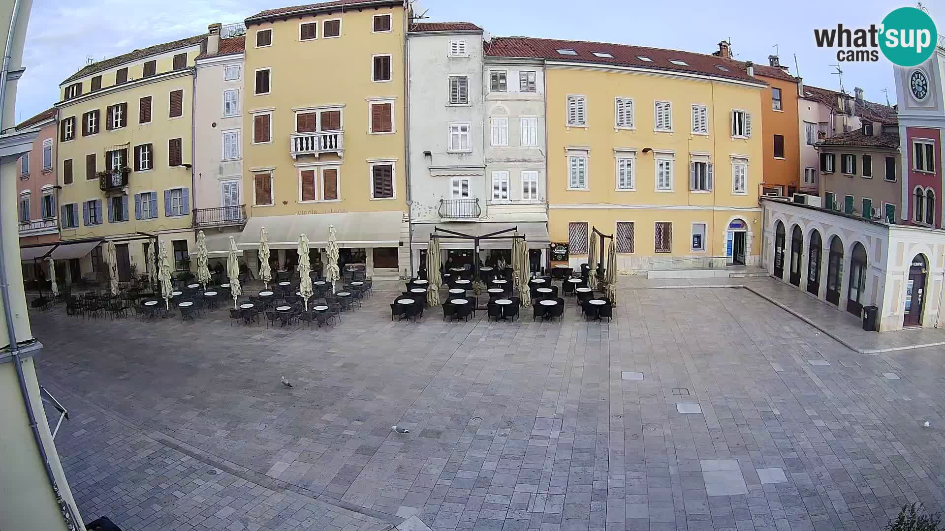 Spletna kamera Rovinj Center – Glavni trg