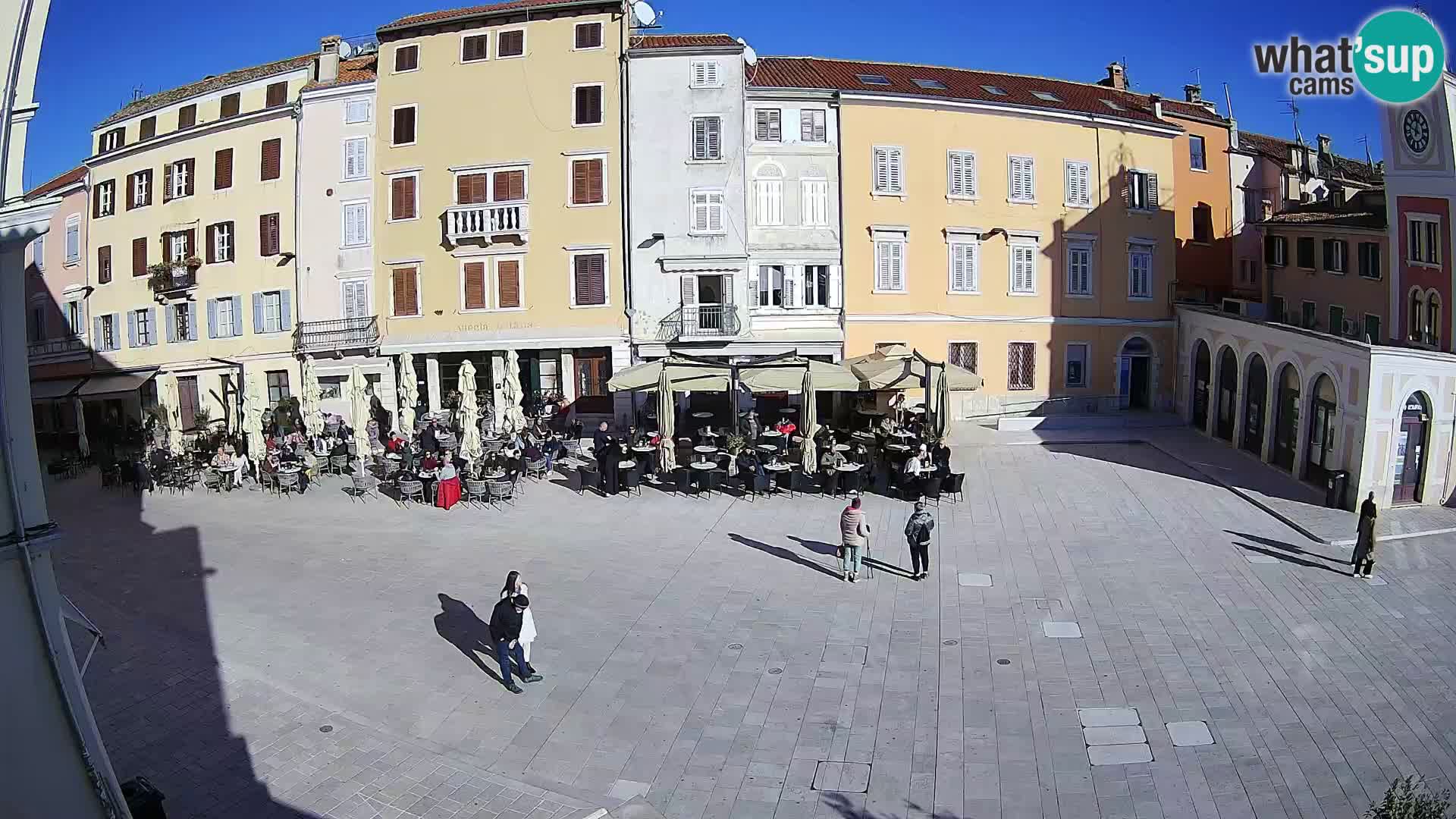Webcam Rovinj Center – Plaza Principal