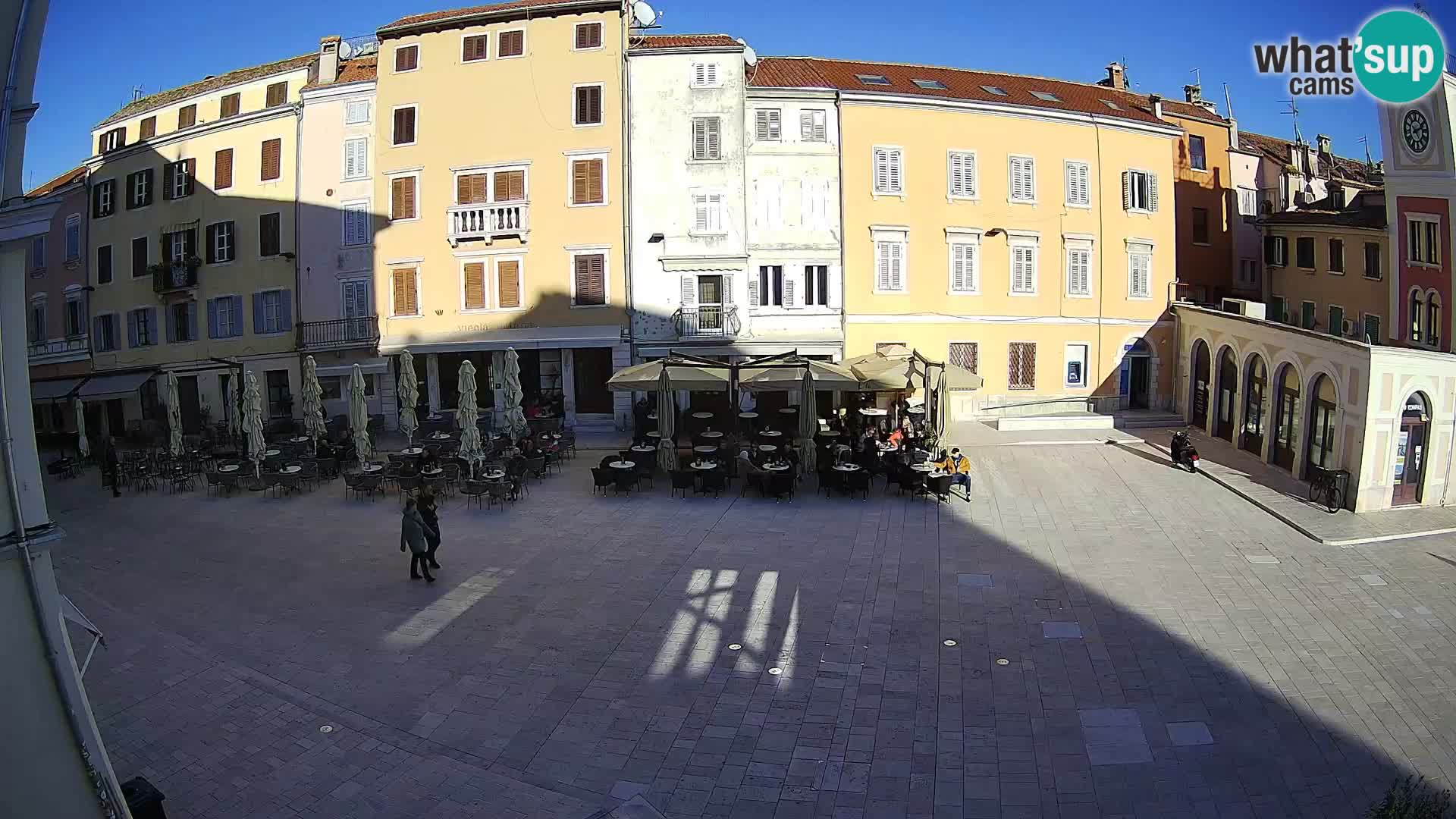 Webcam Rovinj Zentrum – Hauptplatz in Echtzeit