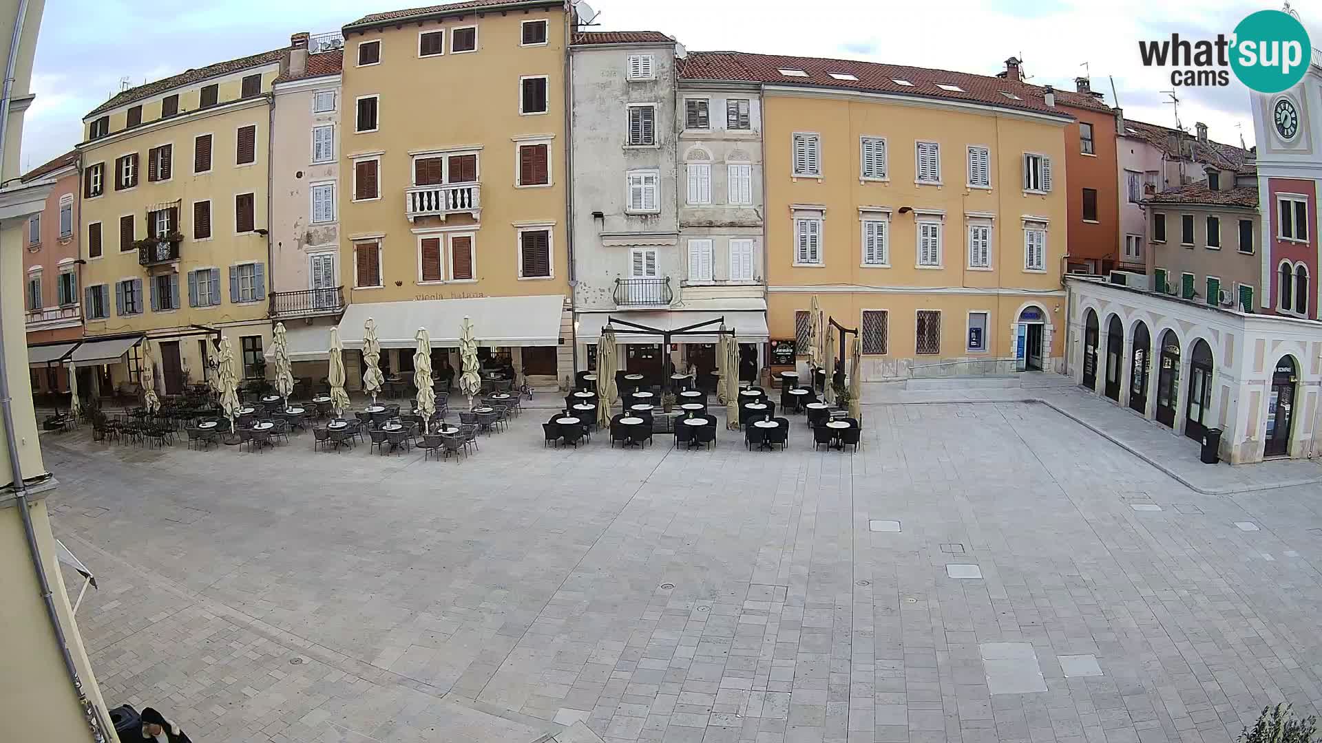 Webcam Rovinj Center – Plaza Principal