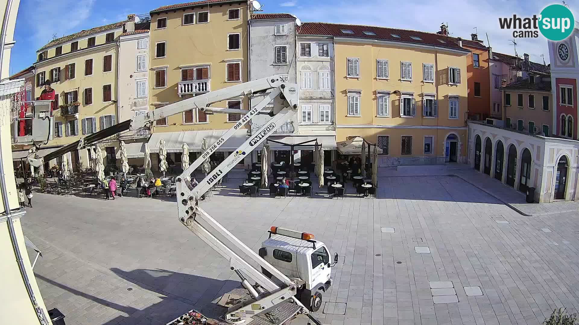 Spletna kamera Rovinj Center – Glavni trg