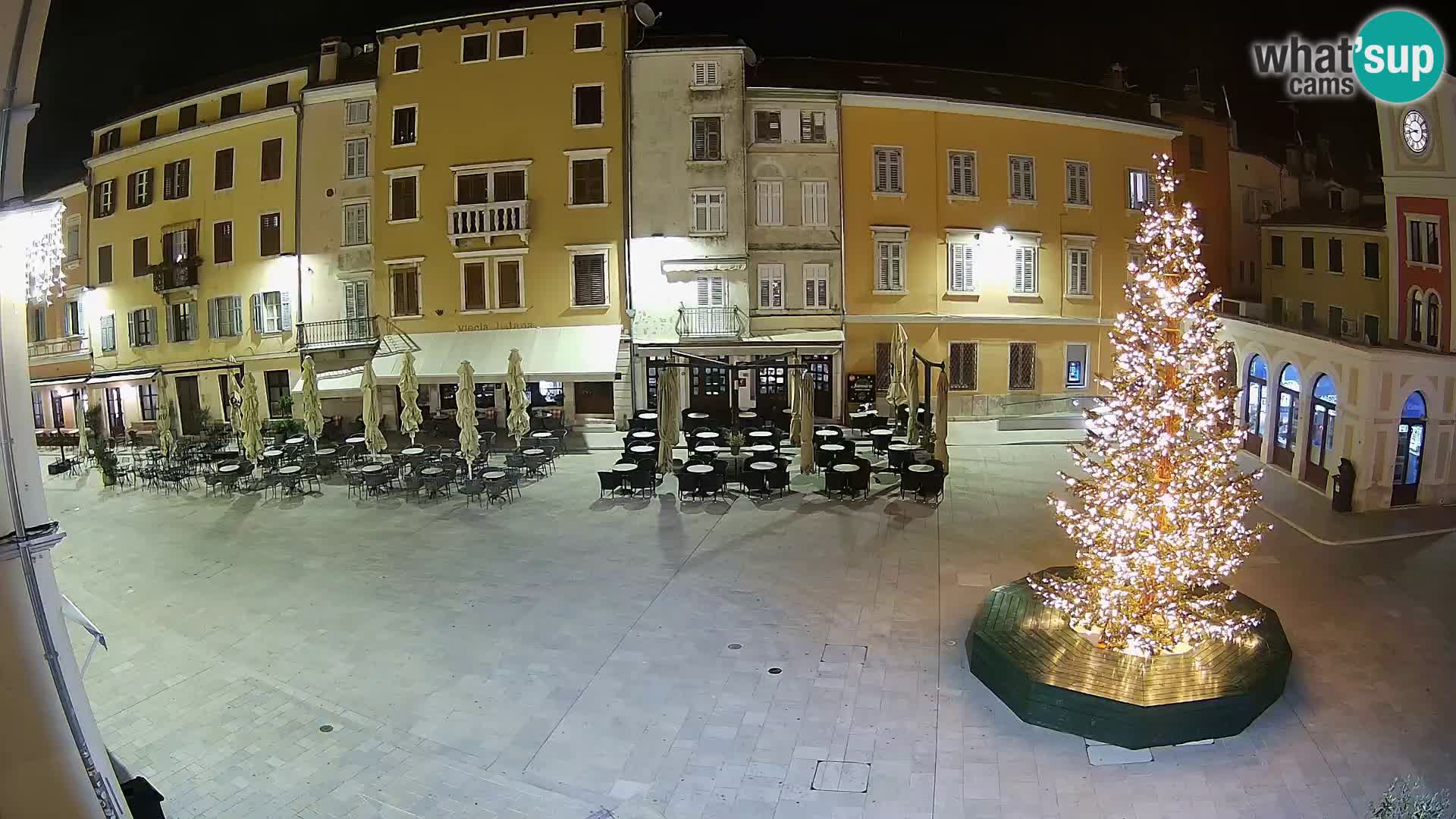 Webcam Rovinj Center – Plaza Principal
