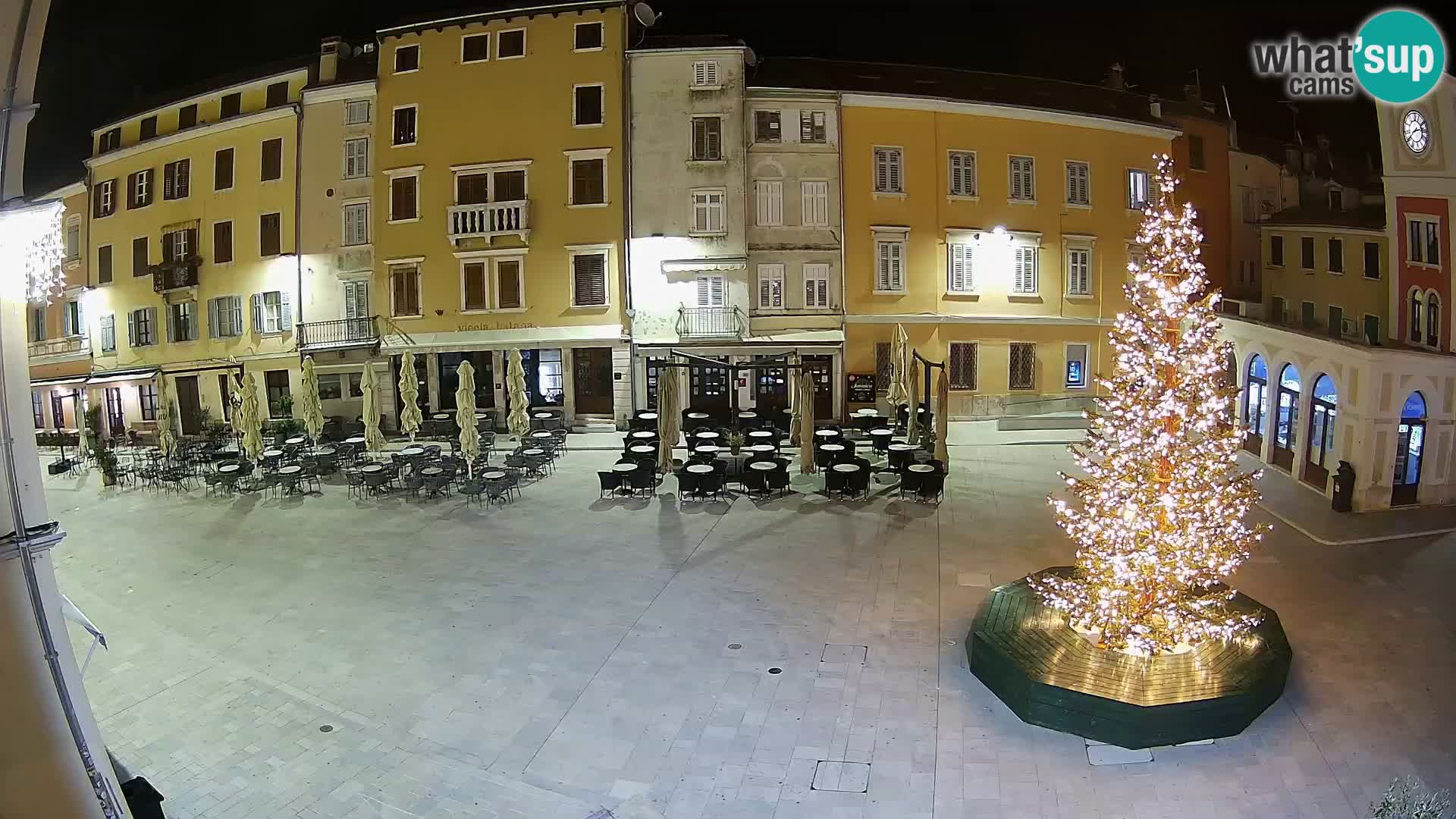 Webcam Rovinj Center – Plaza Principal