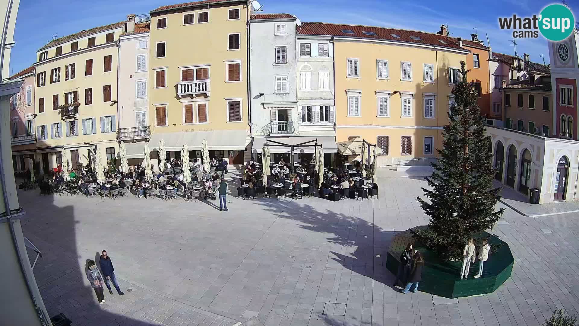 Rovinj Center Webcam – Main Square