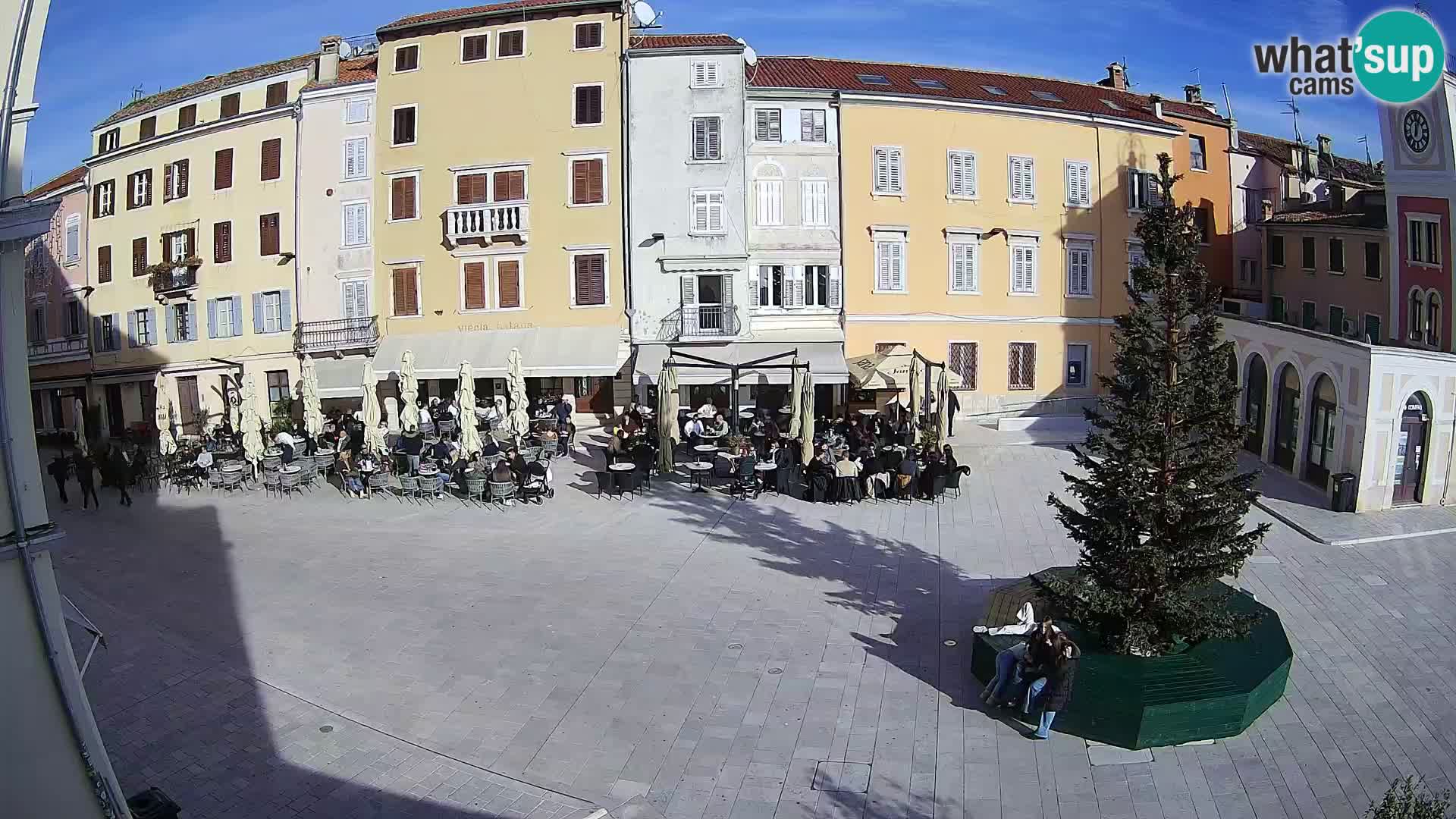 Webcam Rovinj Center – Plaza Principal
