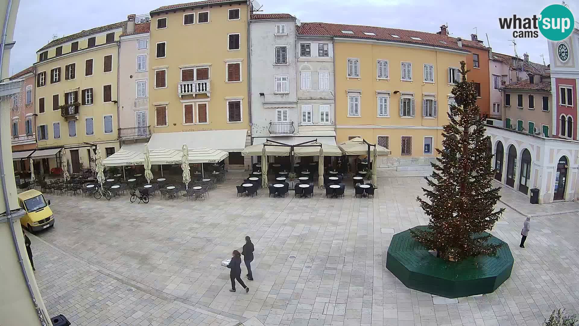 Webcam Rovinj Center – Plaza Principal