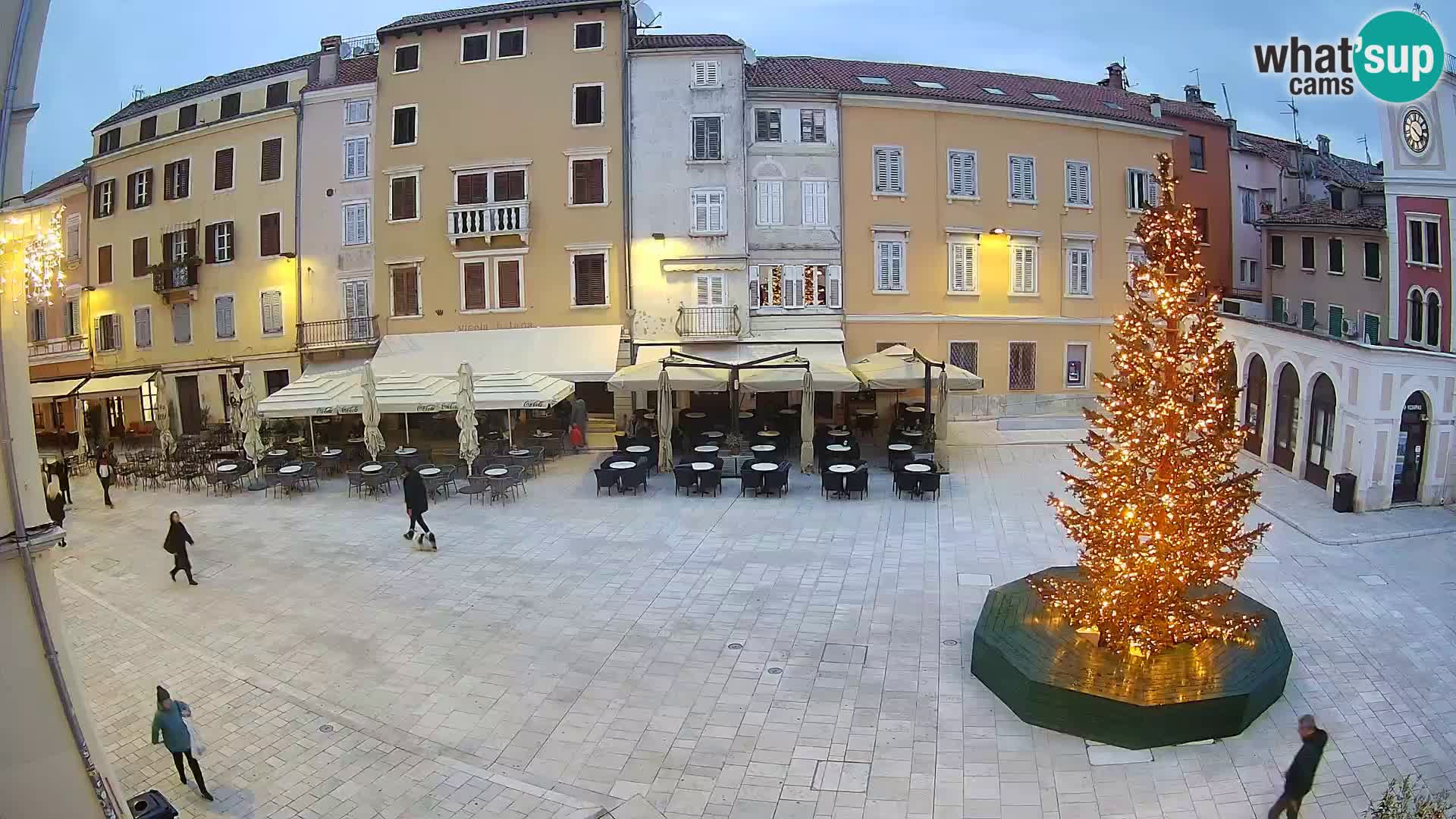 Rovinj Center Webcam – Main Square