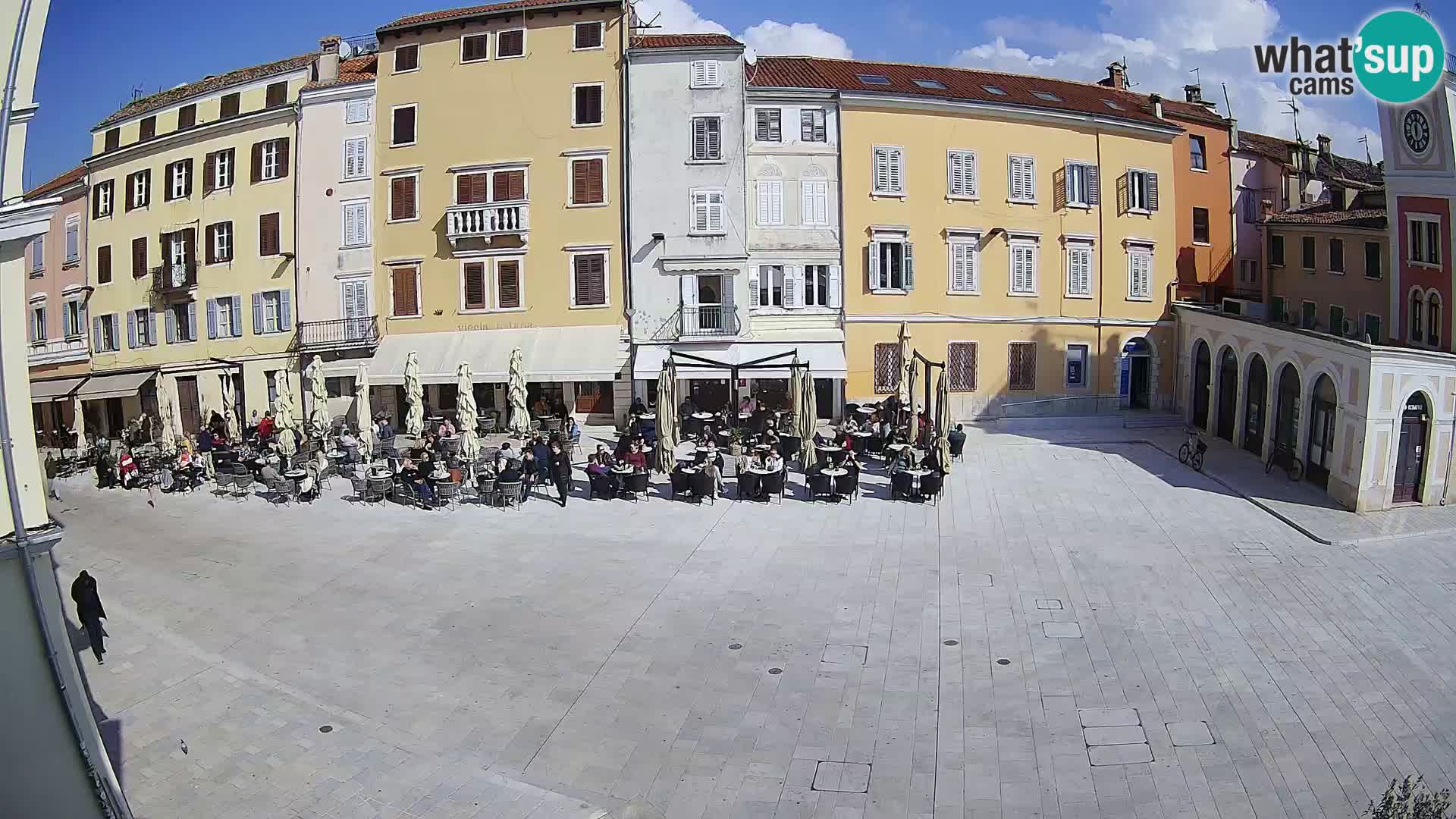 Webcam Rovinj Center – Plaza Principal