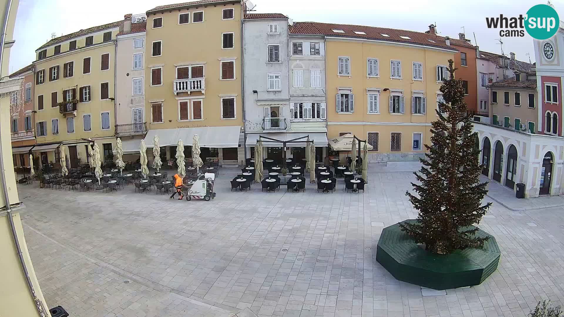 Webcam Rovinj Centre – Place Principale